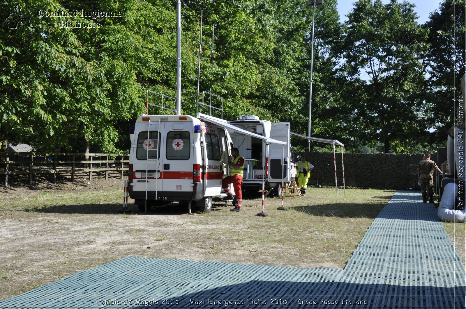 Pombia 27 Maggio 2015 - Maxi Emergenza Ticino 2015 - Croce Rossa Italiana- Comitato Regionale del Piemonte