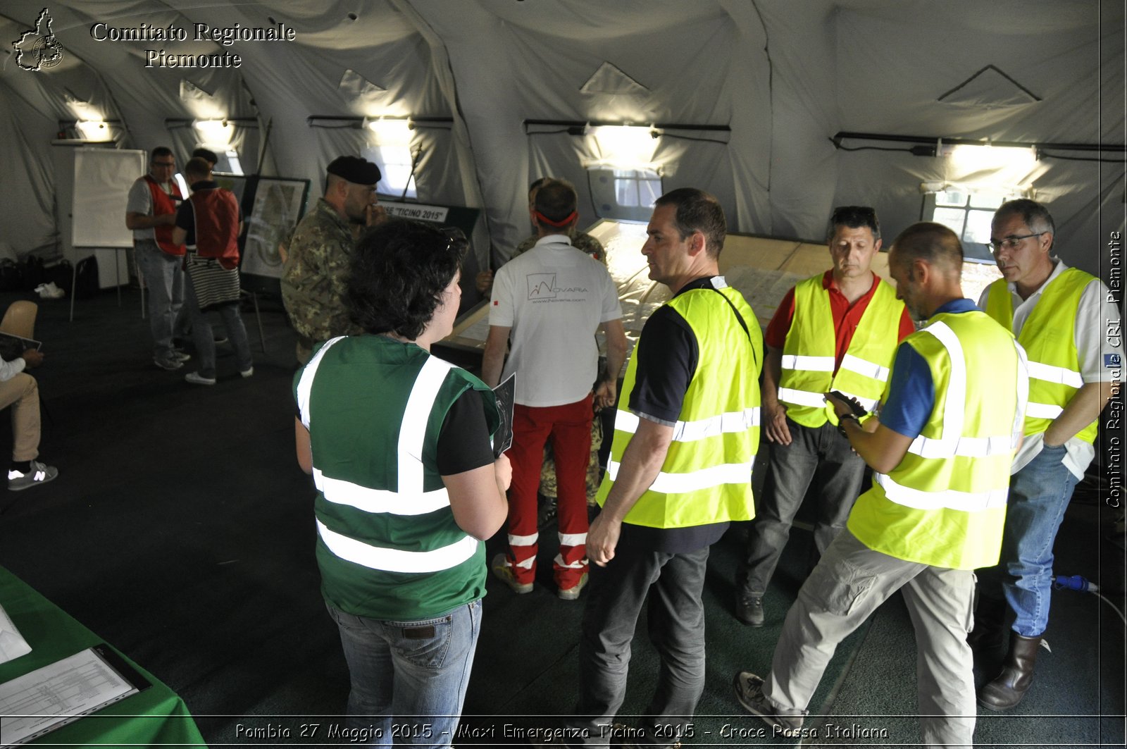 Pombia 27 Maggio 2015 - Maxi Emergenza Ticino 2015 - Croce Rossa Italiana- Comitato Regionale del Piemonte