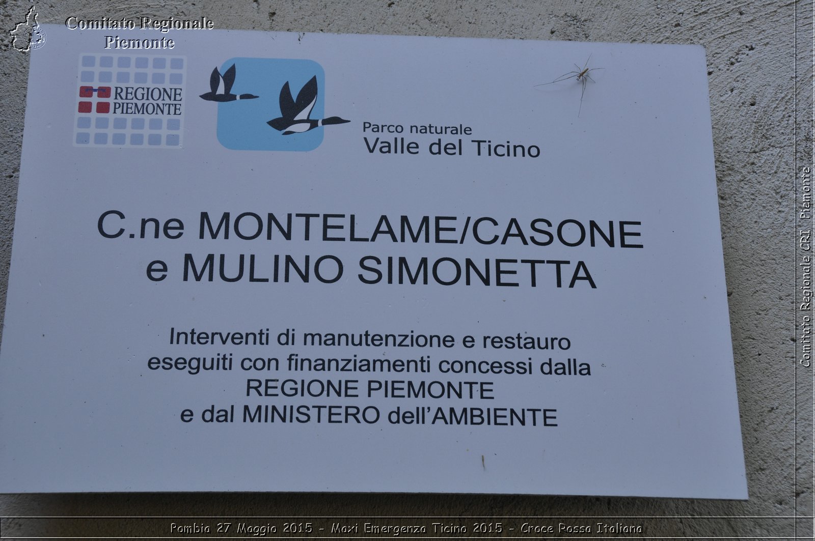 Pombia 27 Maggio 2015 - Maxi Emergenza Ticino 2015 - Croce Rossa Italiana- Comitato Regionale del Piemonte