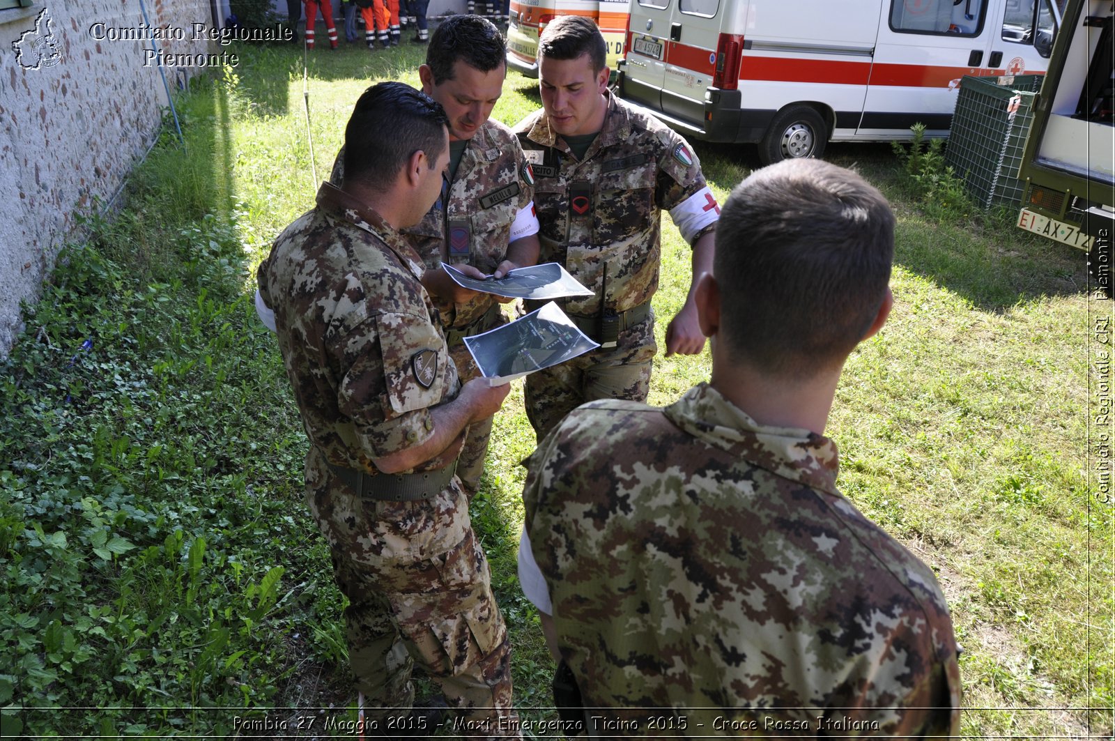 Pombia 27 Maggio 2015 - Maxi Emergenza Ticino 2015 - Croce Rossa Italiana- Comitato Regionale del Piemonte