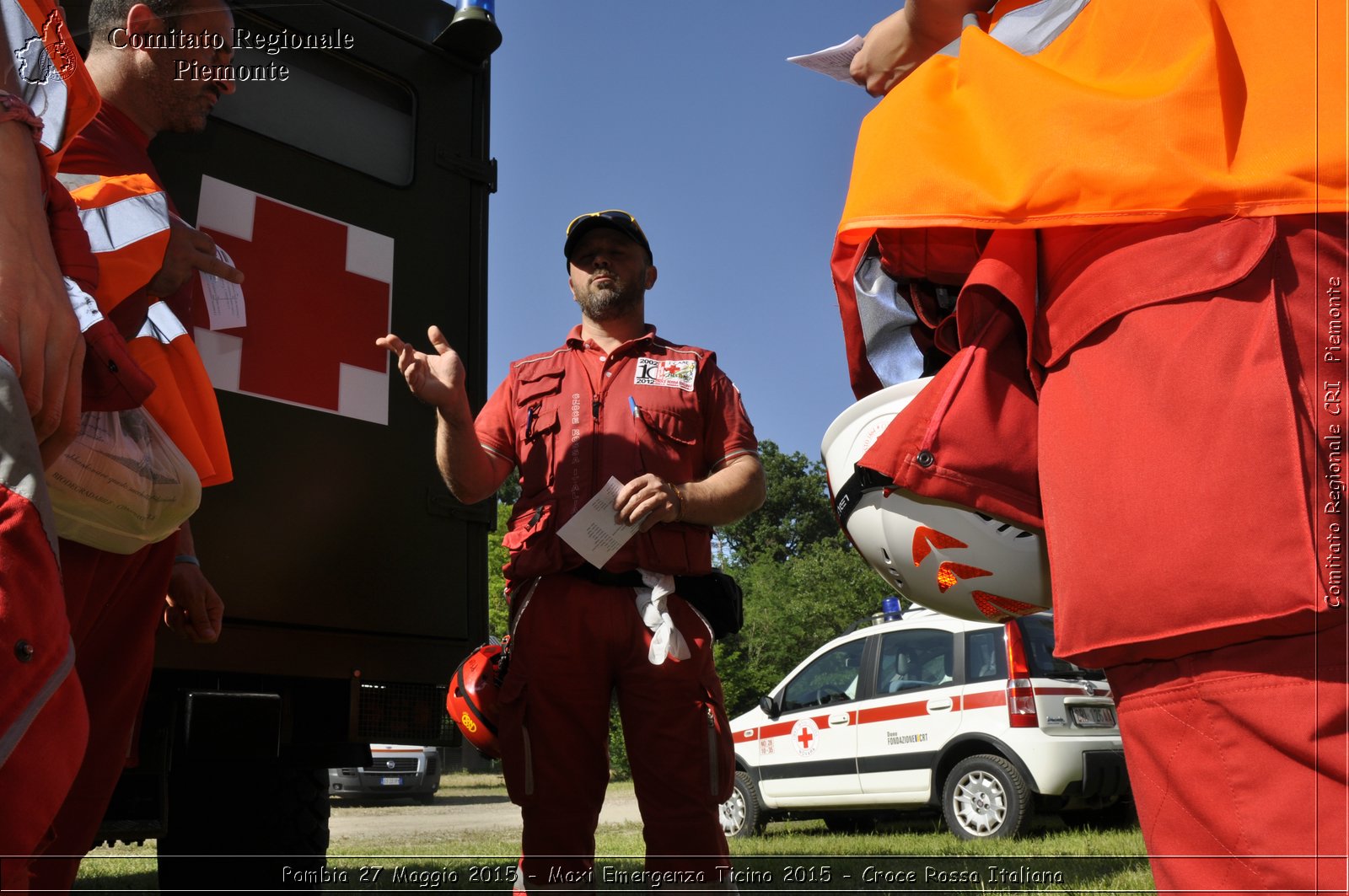 Pombia 27 Maggio 2015 - Maxi Emergenza Ticino 2015 - Croce Rossa Italiana- Comitato Regionale del Piemonte