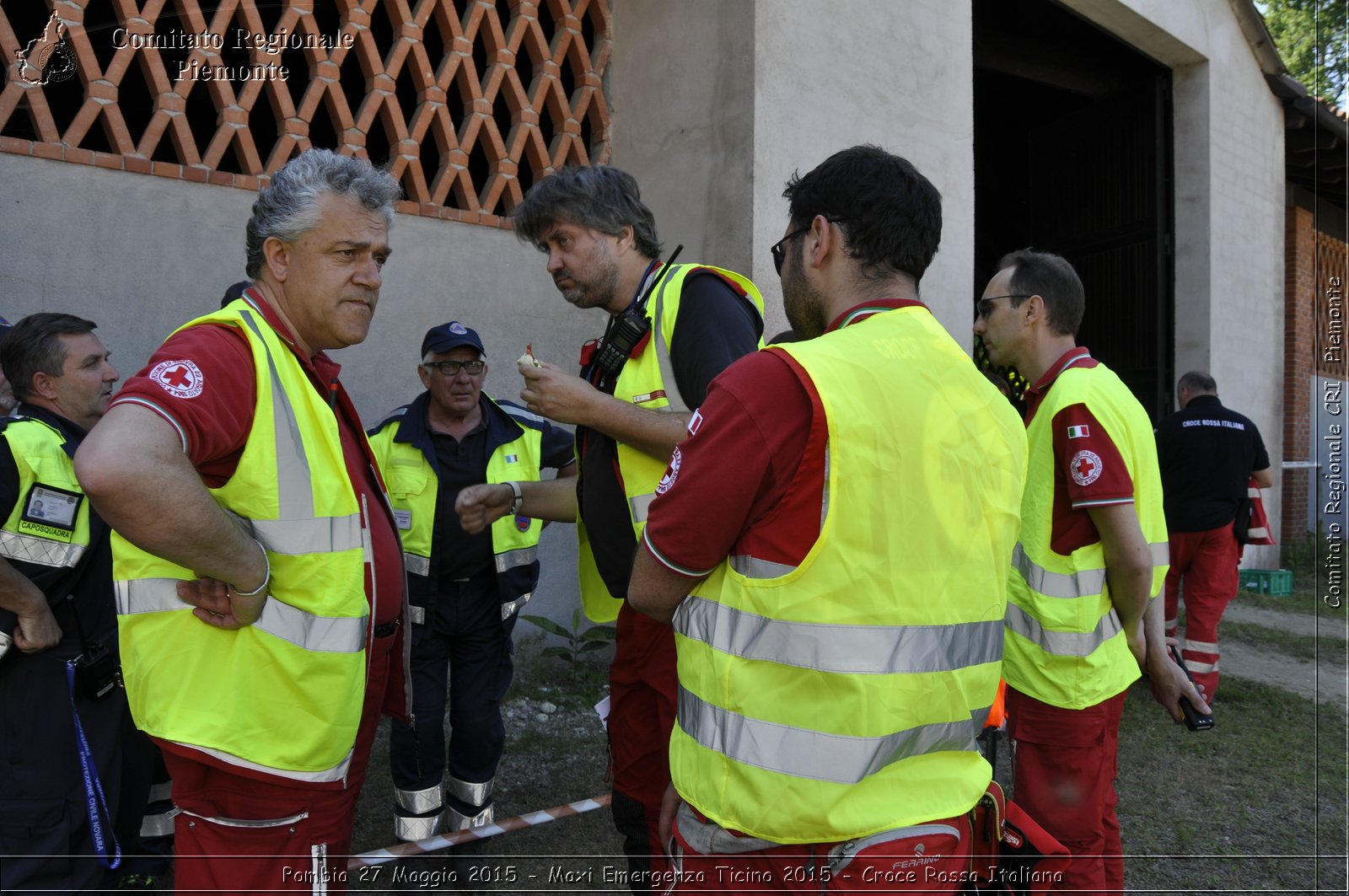 Pombia 27 Maggio 2015 - Maxi Emergenza Ticino 2015 - Croce Rossa Italiana- Comitato Regionale del Piemonte