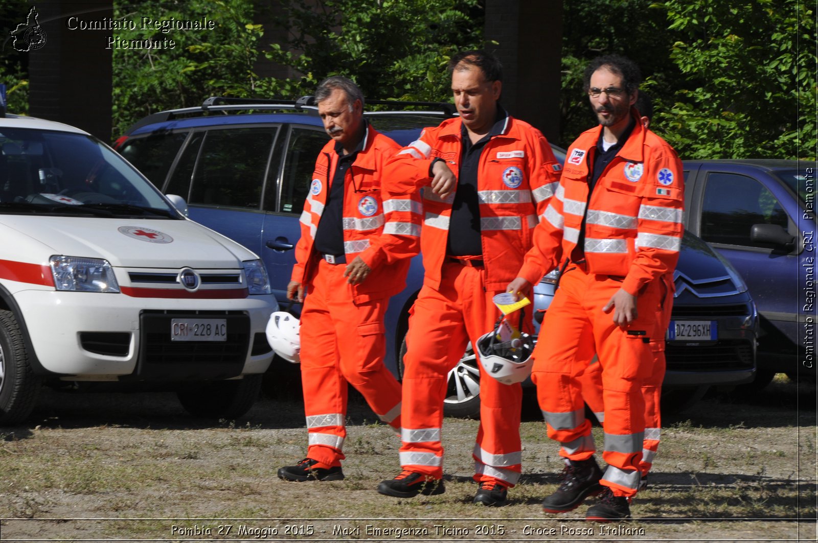 Pombia 27 Maggio 2015 - Maxi Emergenza Ticino 2015 - Croce Rossa Italiana- Comitato Regionale del Piemonte