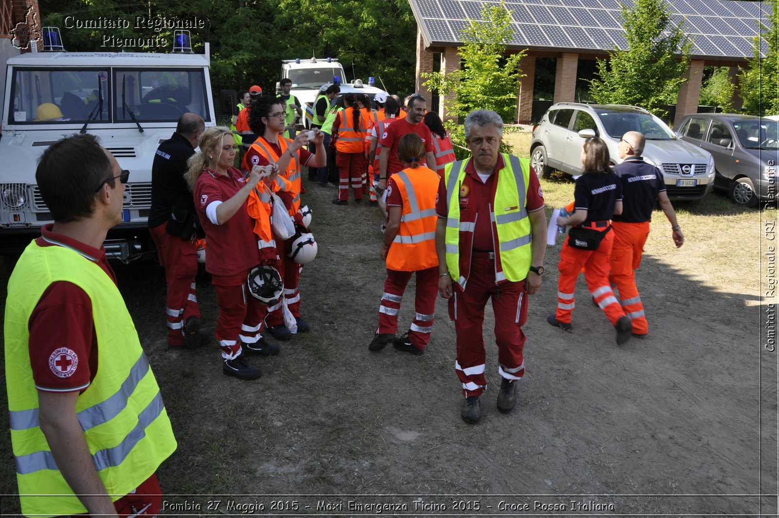 Pombia 27 Maggio 2015 - Maxi Emergenza Ticino 2015 - Croce Rossa Italiana- Comitato Regionale del Piemonte