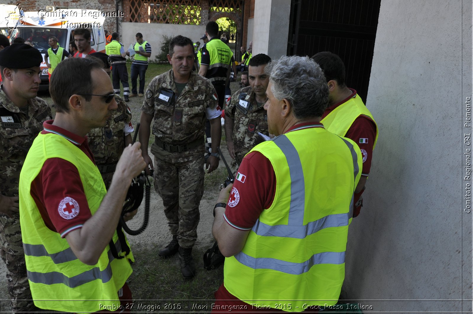 Pombia 27 Maggio 2015 - Maxi Emergenza Ticino 2015 - Croce Rossa Italiana- Comitato Regionale del Piemonte