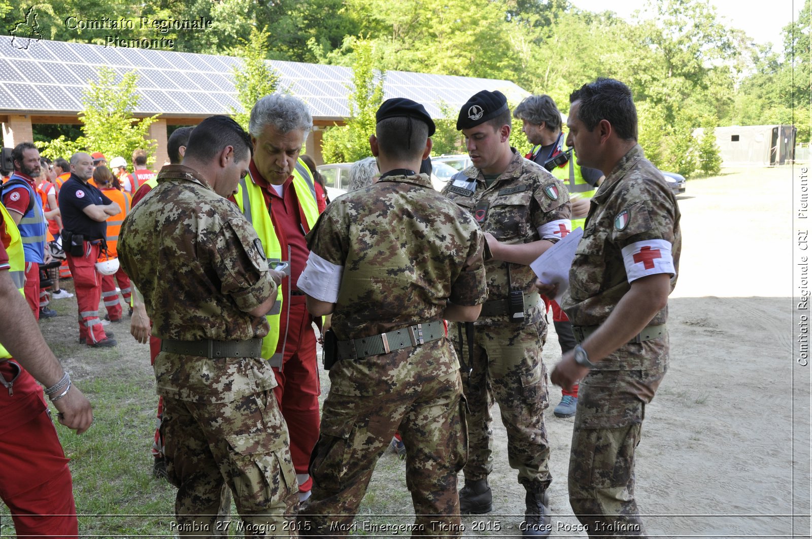 Pombia 27 Maggio 2015 - Maxi Emergenza Ticino 2015 - Croce Rossa Italiana- Comitato Regionale del Piemonte