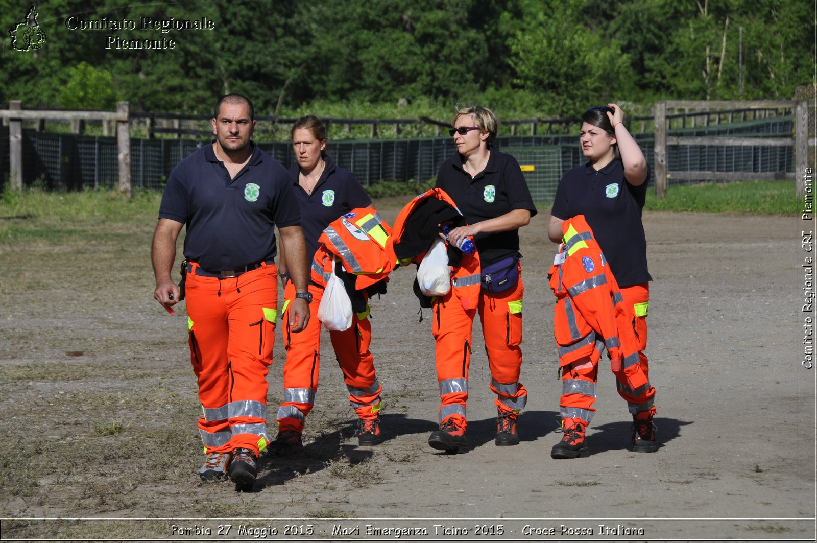 Pombia 27 Maggio 2015 - Maxi Emergenza Ticino 2015 - Croce Rossa Italiana- Comitato Regionale del Piemonte