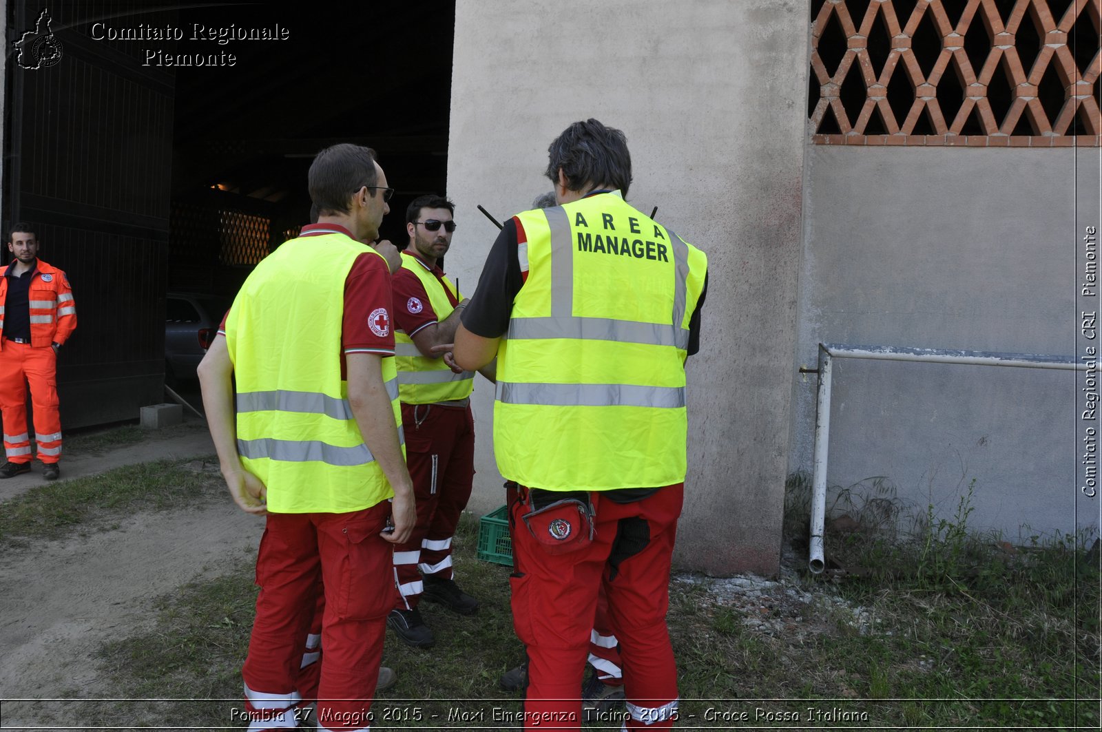 Pombia 27 Maggio 2015 - Maxi Emergenza Ticino 2015 - Croce Rossa Italiana- Comitato Regionale del Piemonte