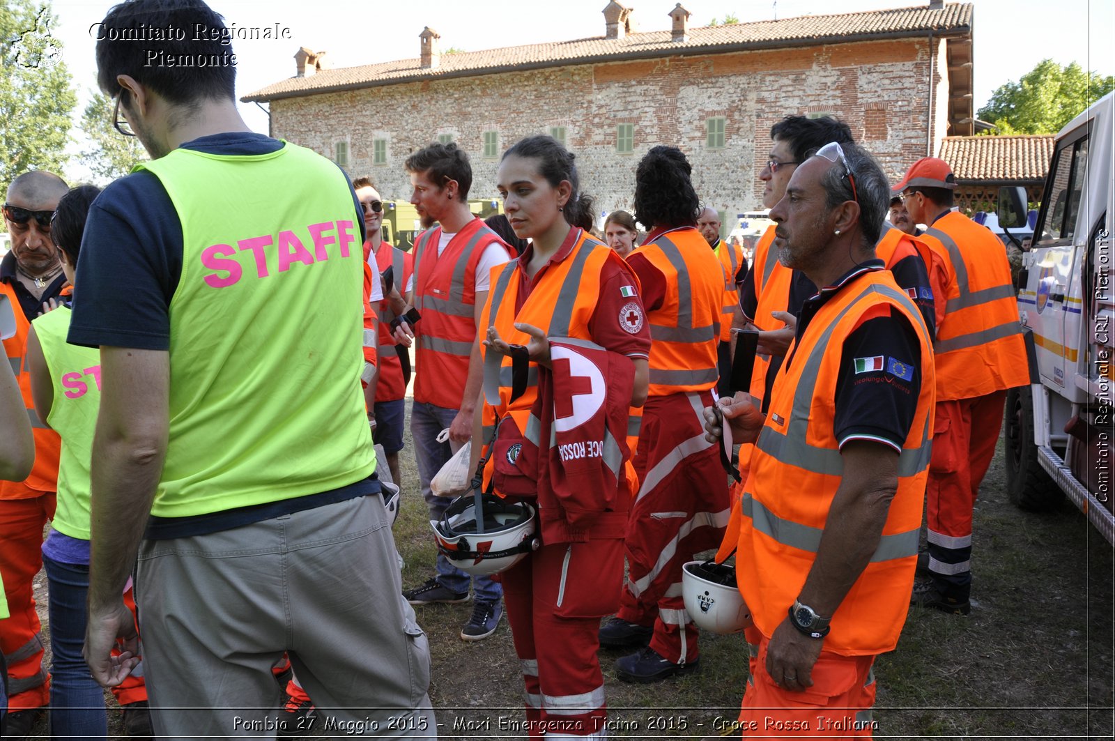 Pombia 27 Maggio 2015 - Maxi Emergenza Ticino 2015 - Croce Rossa Italiana- Comitato Regionale del Piemonte