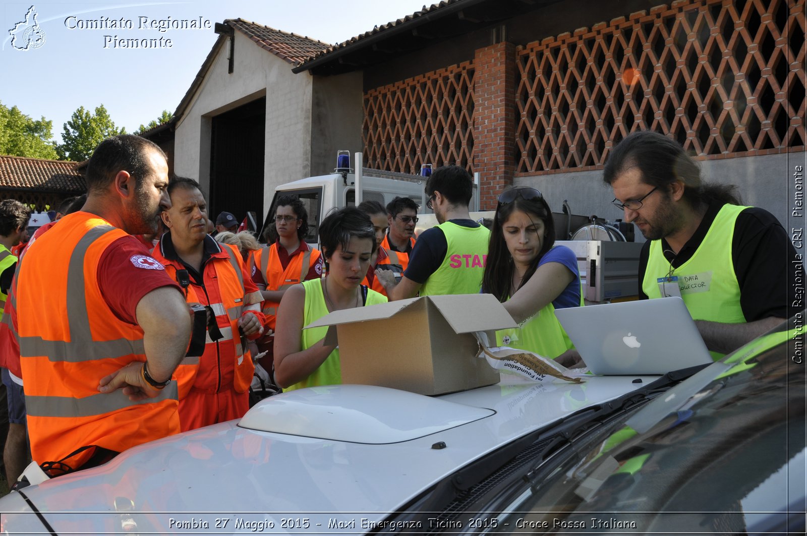 Pombia 27 Maggio 2015 - Maxi Emergenza Ticino 2015 - Croce Rossa Italiana- Comitato Regionale del Piemonte