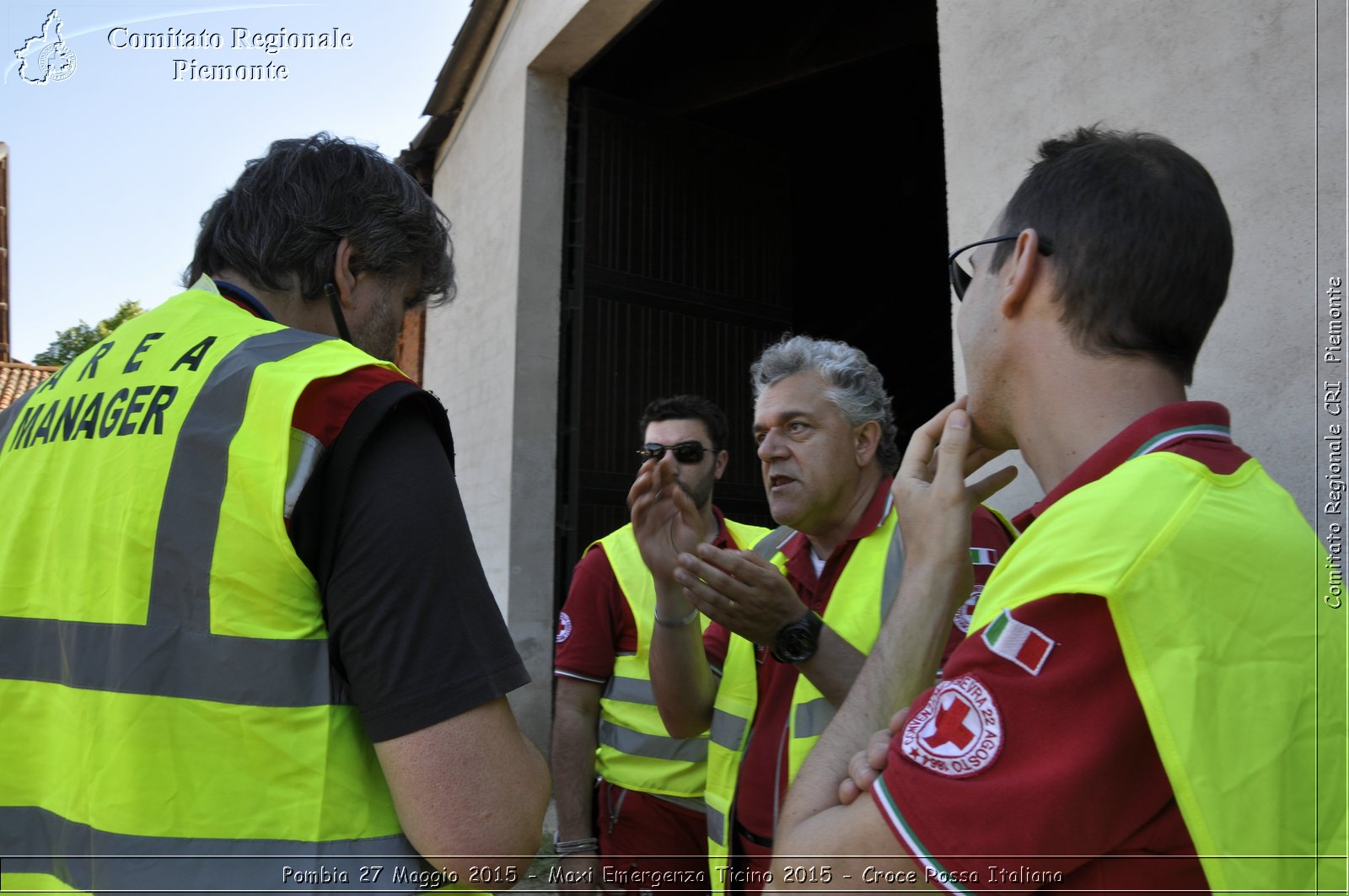 Pombia 27 Maggio 2015 - Maxi Emergenza Ticino 2015 - Croce Rossa Italiana- Comitato Regionale del Piemonte