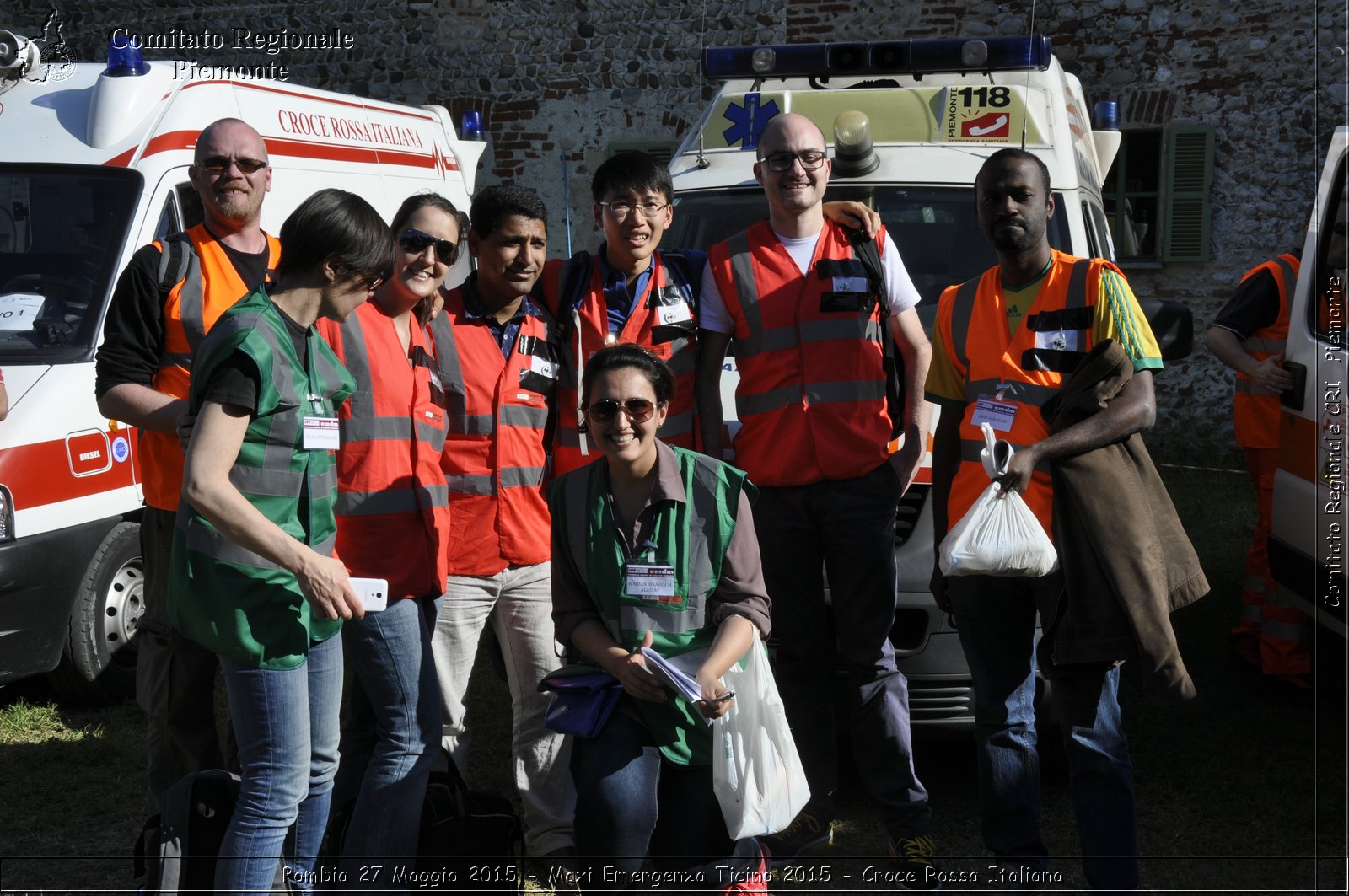 Pombia 27 Maggio 2015 - Maxi Emergenza Ticino 2015 - Croce Rossa Italiana- Comitato Regionale del Piemonte