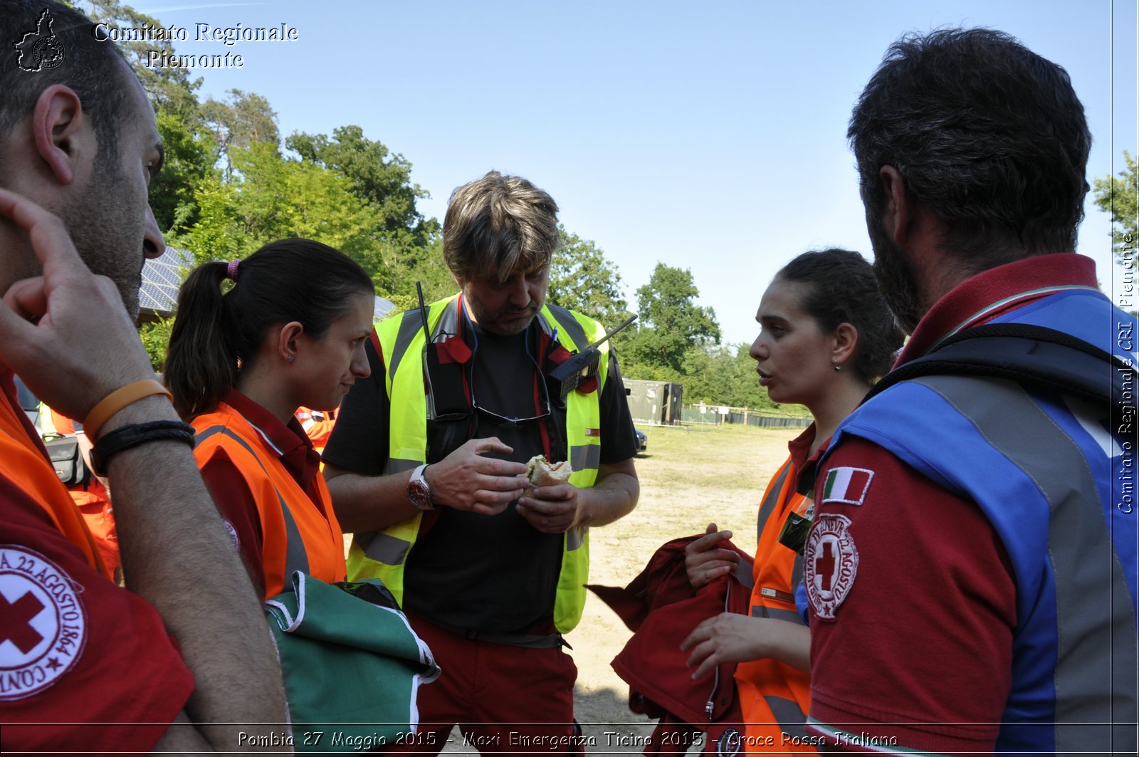 Pombia 27 Maggio 2015 - Maxi Emergenza Ticino 2015 - Croce Rossa Italiana- Comitato Regionale del Piemonte