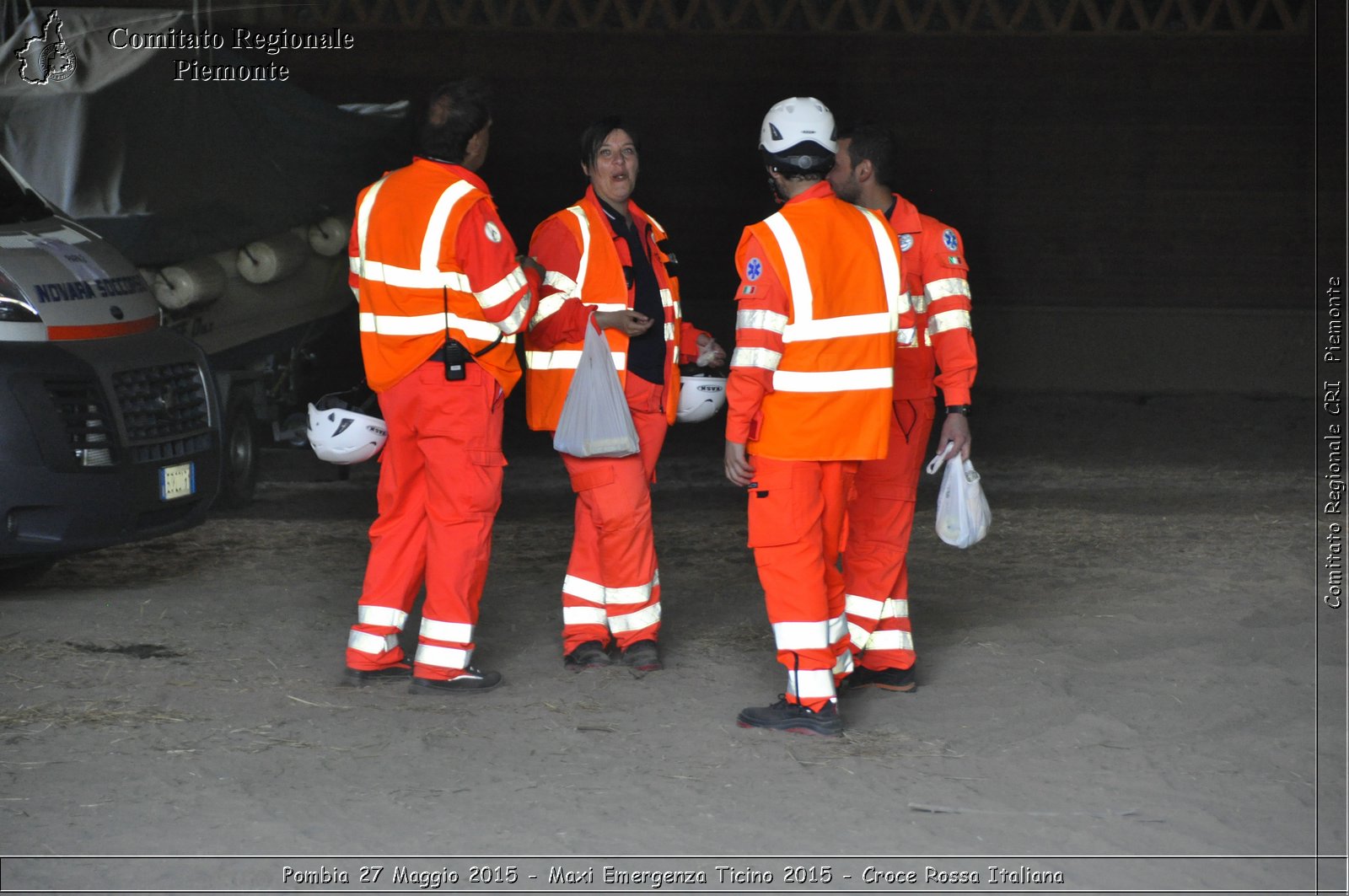 Pombia 27 Maggio 2015 - Maxi Emergenza Ticino 2015 - Croce Rossa Italiana- Comitato Regionale del Piemonte