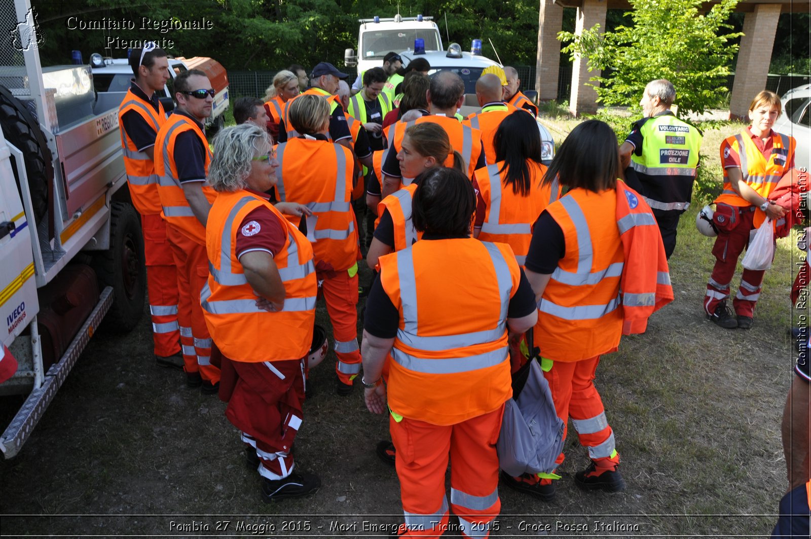 Pombia 27 Maggio 2015 - Maxi Emergenza Ticino 2015 - Croce Rossa Italiana- Comitato Regionale del Piemonte