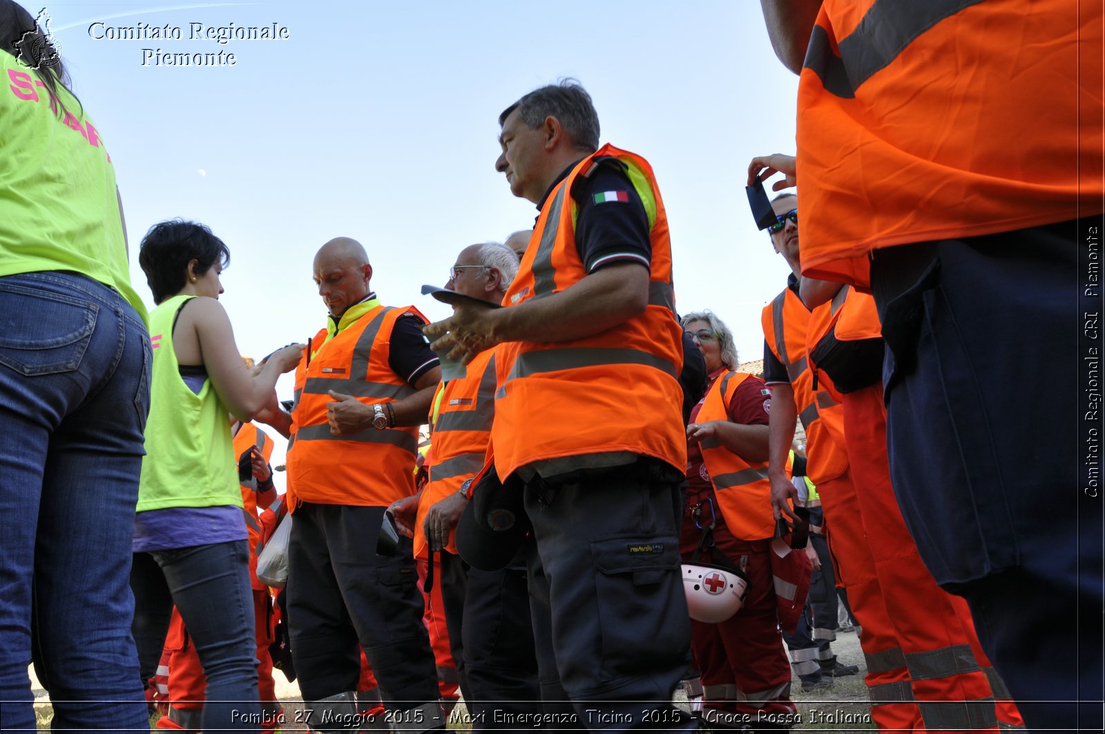 Pombia 27 Maggio 2015 - Maxi Emergenza Ticino 2015 - Croce Rossa Italiana- Comitato Regionale del Piemonte