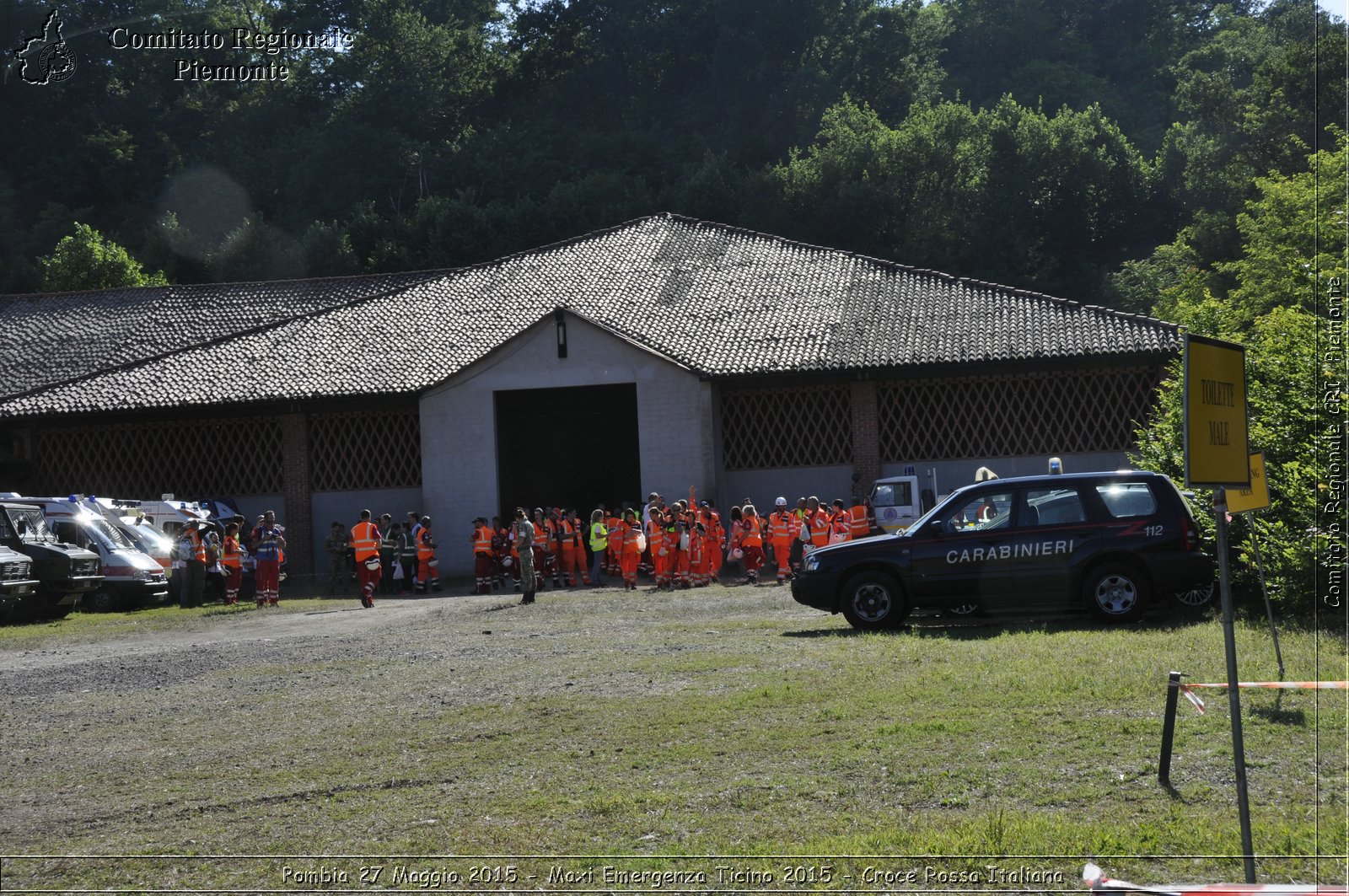 Pombia 27 Maggio 2015 - Maxi Emergenza Ticino 2015 - Croce Rossa Italiana- Comitato Regionale del Piemonte