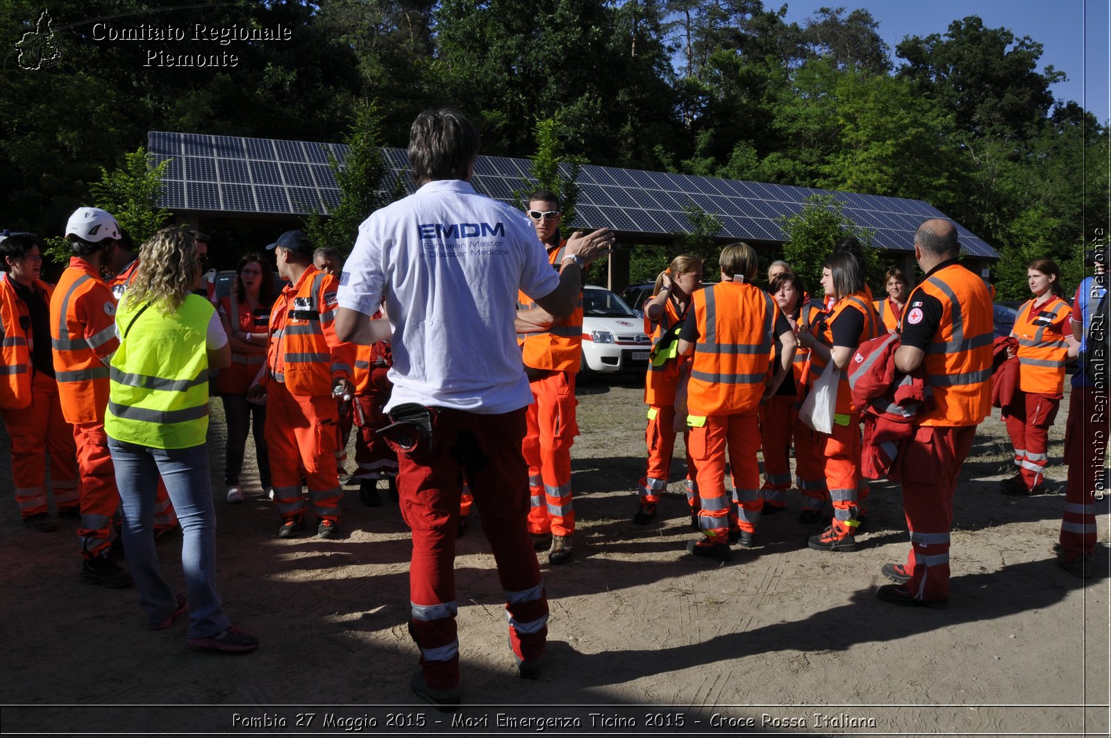 Pombia 27 Maggio 2015 - Maxi Emergenza Ticino 2015 - Croce Rossa Italiana- Comitato Regionale del Piemonte