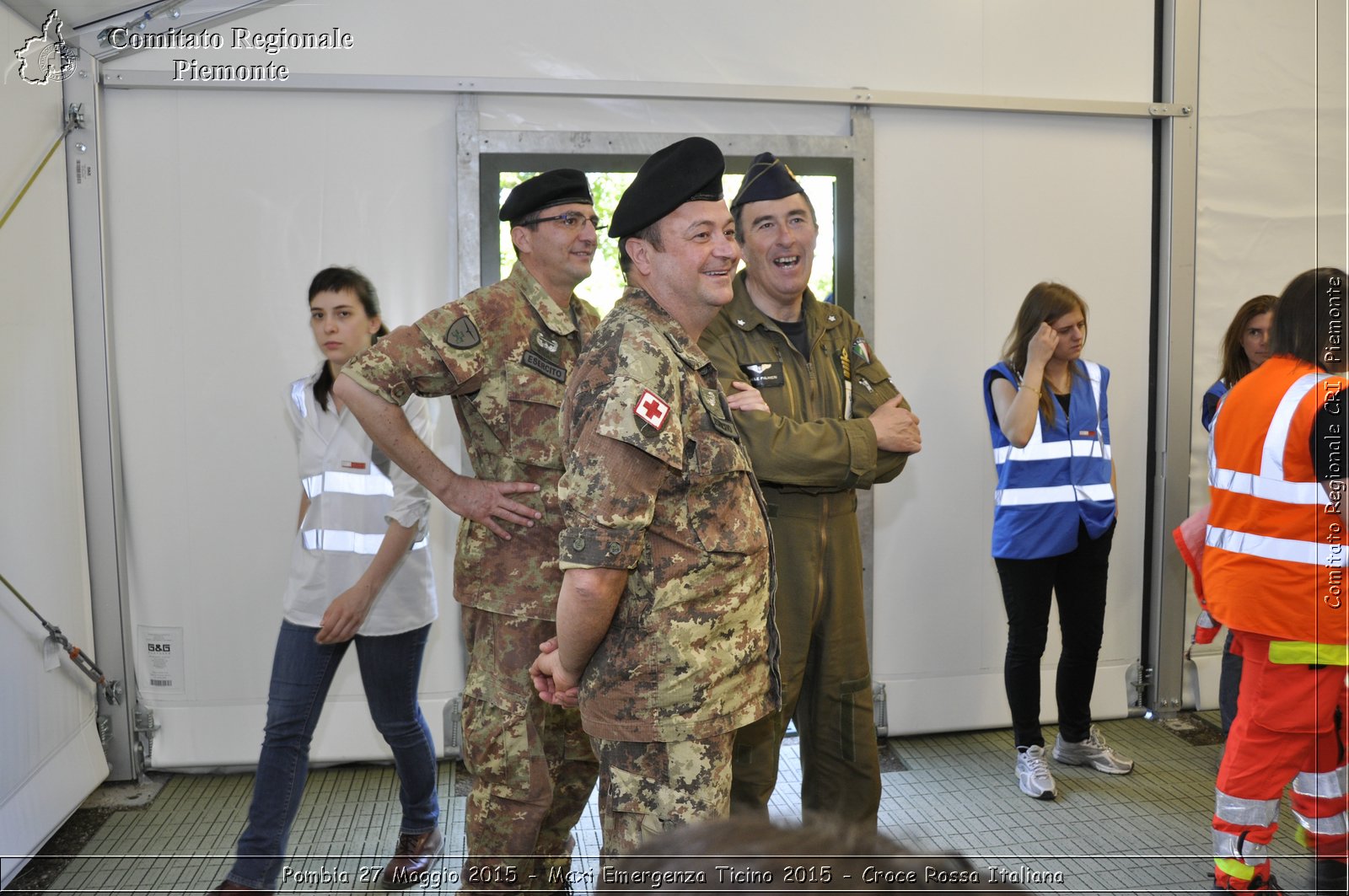 Pombia 27 Maggio 2015 - Maxi Emergenza Ticino 2015 - Croce Rossa Italiana- Comitato Regionale del Piemonte