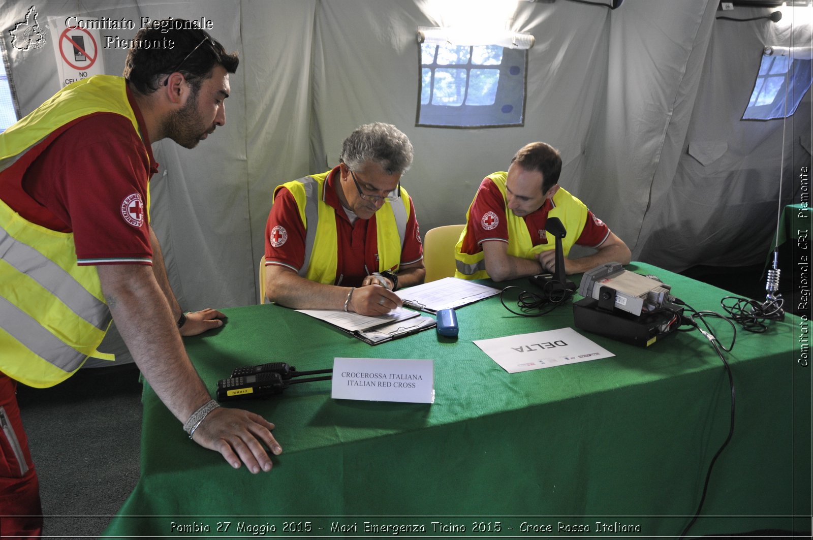 Pombia 27 Maggio 2015 - Maxi Emergenza Ticino 2015 - Croce Rossa Italiana- Comitato Regionale del Piemonte