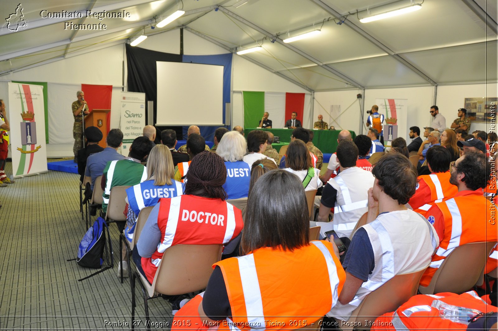 Pombia 27 Maggio 2015 - Maxi Emergenza Ticino 2015 - Croce Rossa Italiana- Comitato Regionale del Piemonte