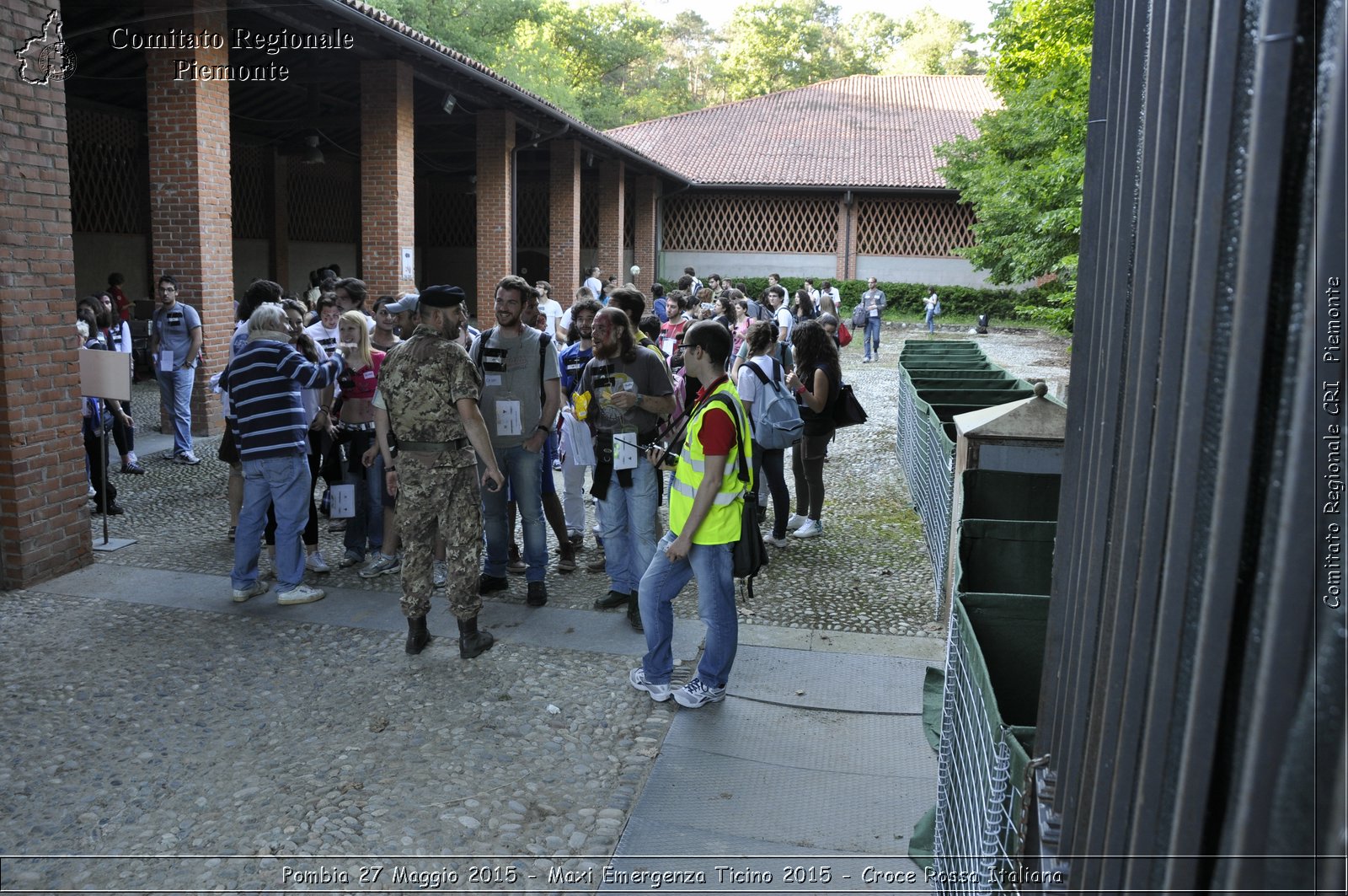 Pombia 27 Maggio 2015 - Maxi Emergenza Ticino 2015 - Croce Rossa Italiana- Comitato Regionale del Piemonte