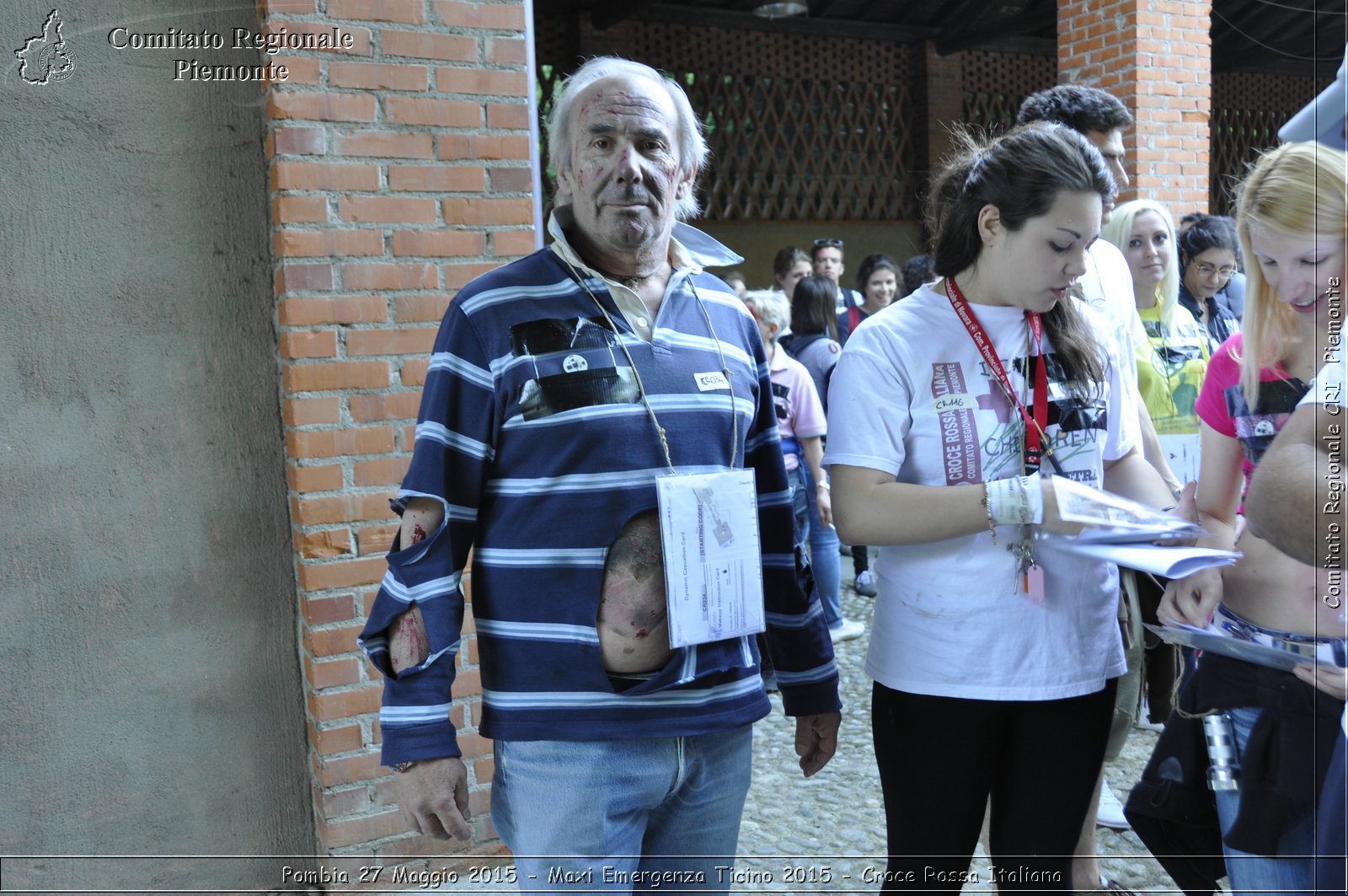 Pombia 27 Maggio 2015 - Maxi Emergenza Ticino 2015 - Croce Rossa Italiana- Comitato Regionale del Piemonte