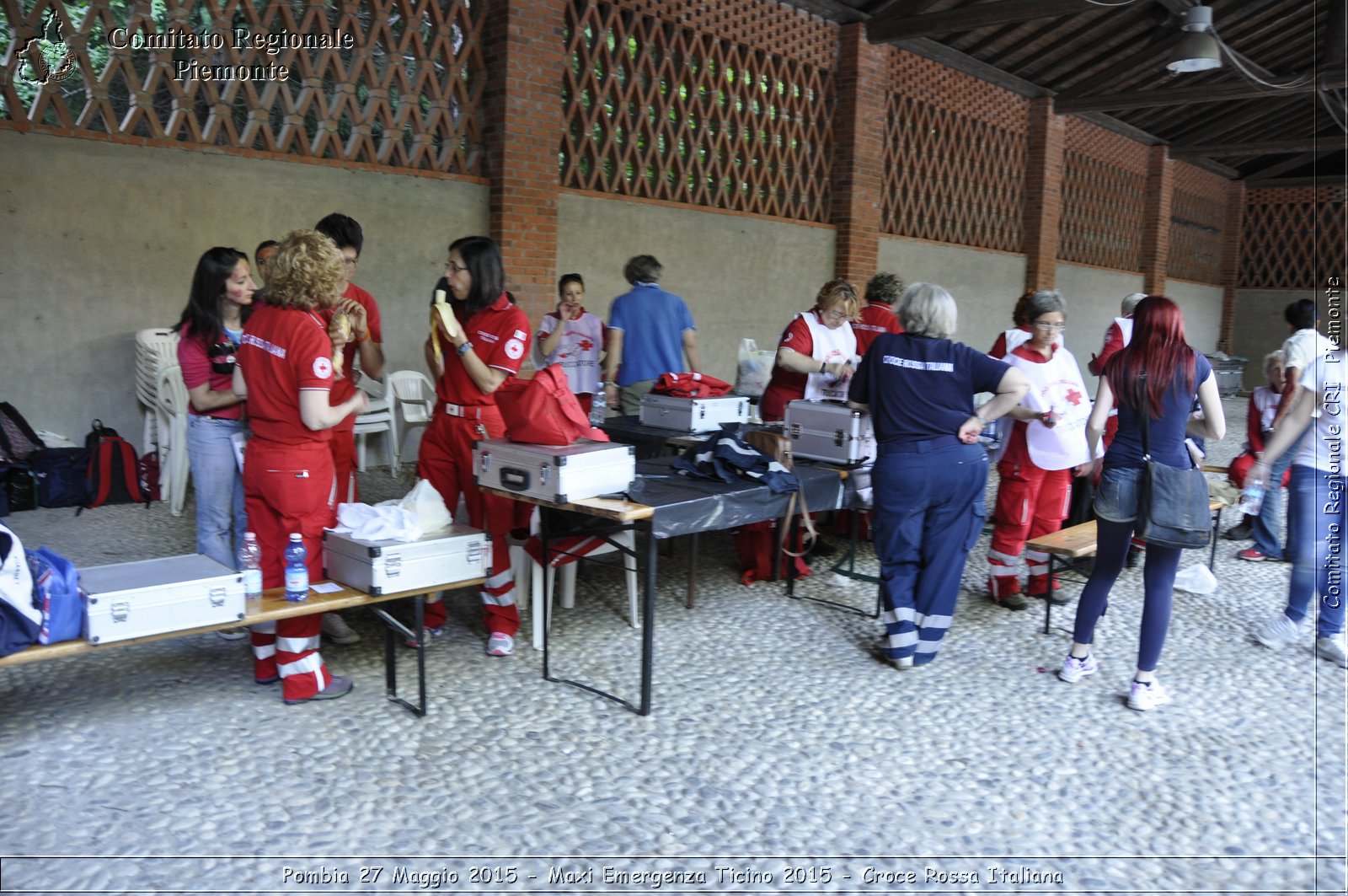 Pombia 27 Maggio 2015 - Maxi Emergenza Ticino 2015 - Croce Rossa Italiana- Comitato Regionale del Piemonte