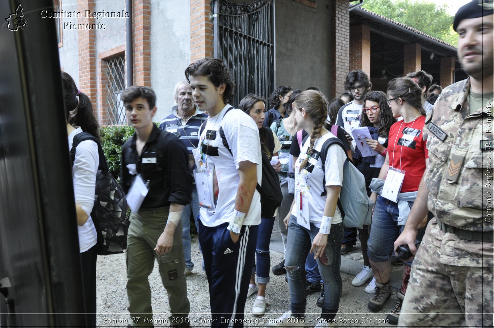 Pombia 27 Maggio 2015 - Maxi Emergenza Ticino 2015 - Croce Rossa Italiana- Comitato Regionale del Piemonte