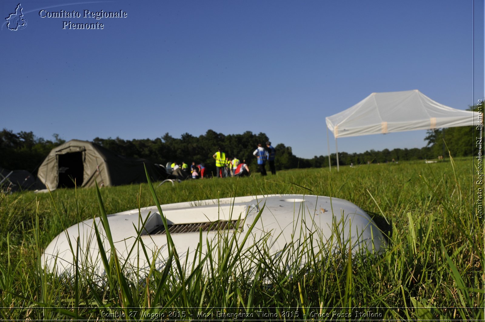 Pombia 27 Maggio 2015 - Maxi Emergenza Ticino 2015 - Croce Rossa Italiana- Comitato Regionale del Piemonte