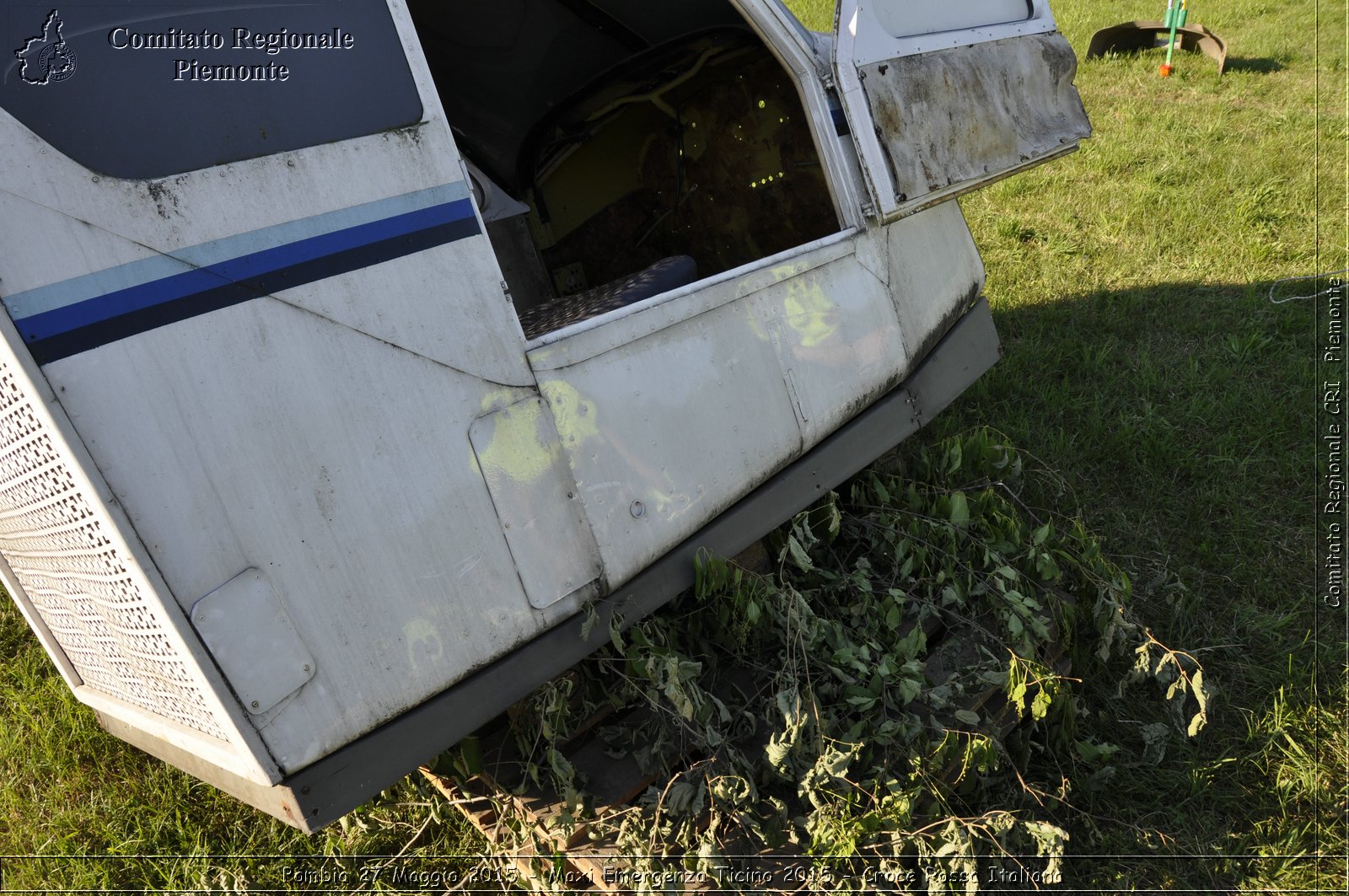 Pombia 27 Maggio 2015 - Maxi Emergenza Ticino 2015 - Croce Rossa Italiana- Comitato Regionale del Piemonte