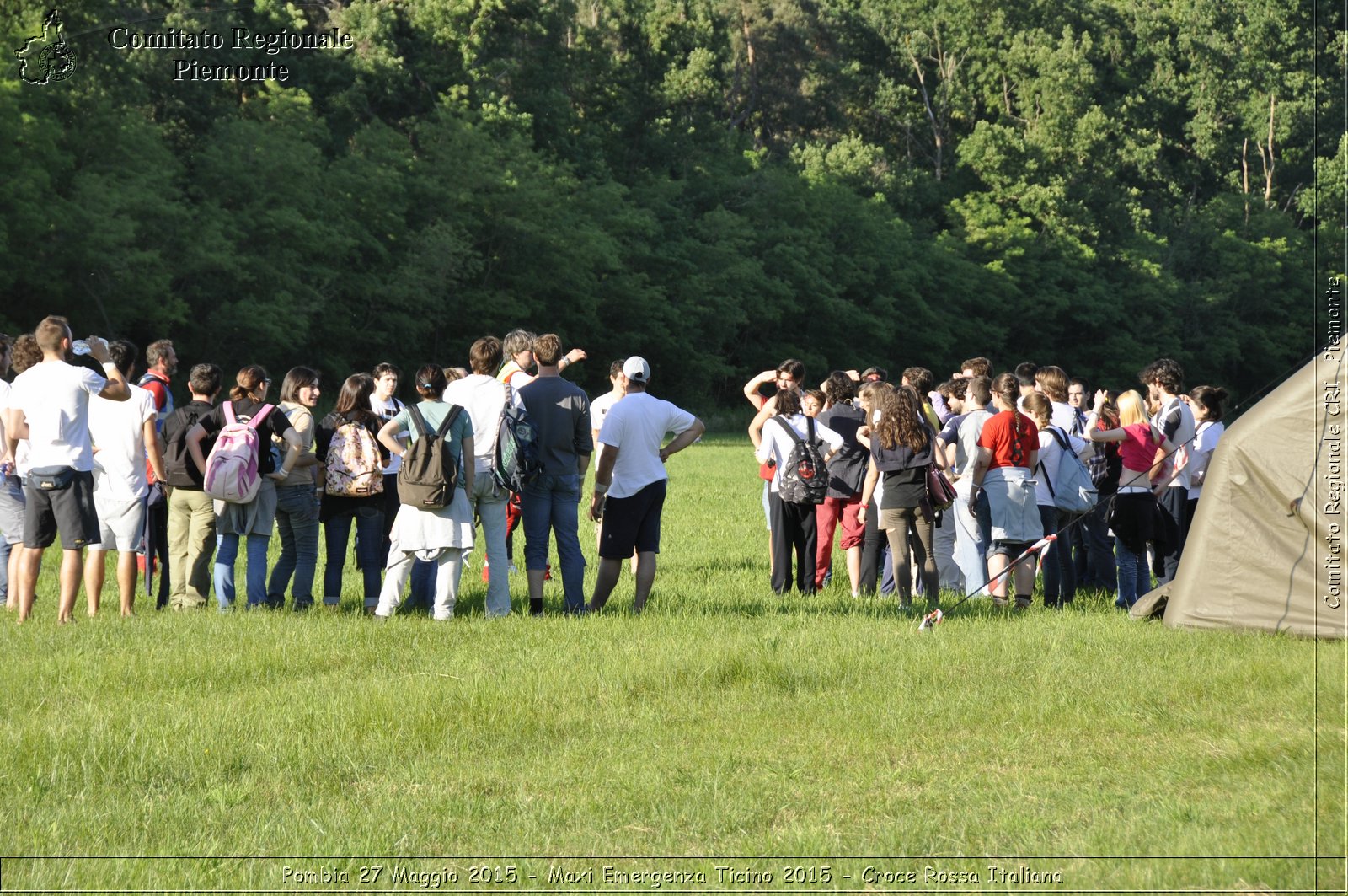 Pombia 27 Maggio 2015 - Maxi Emergenza Ticino 2015 - Croce Rossa Italiana- Comitato Regionale del Piemonte