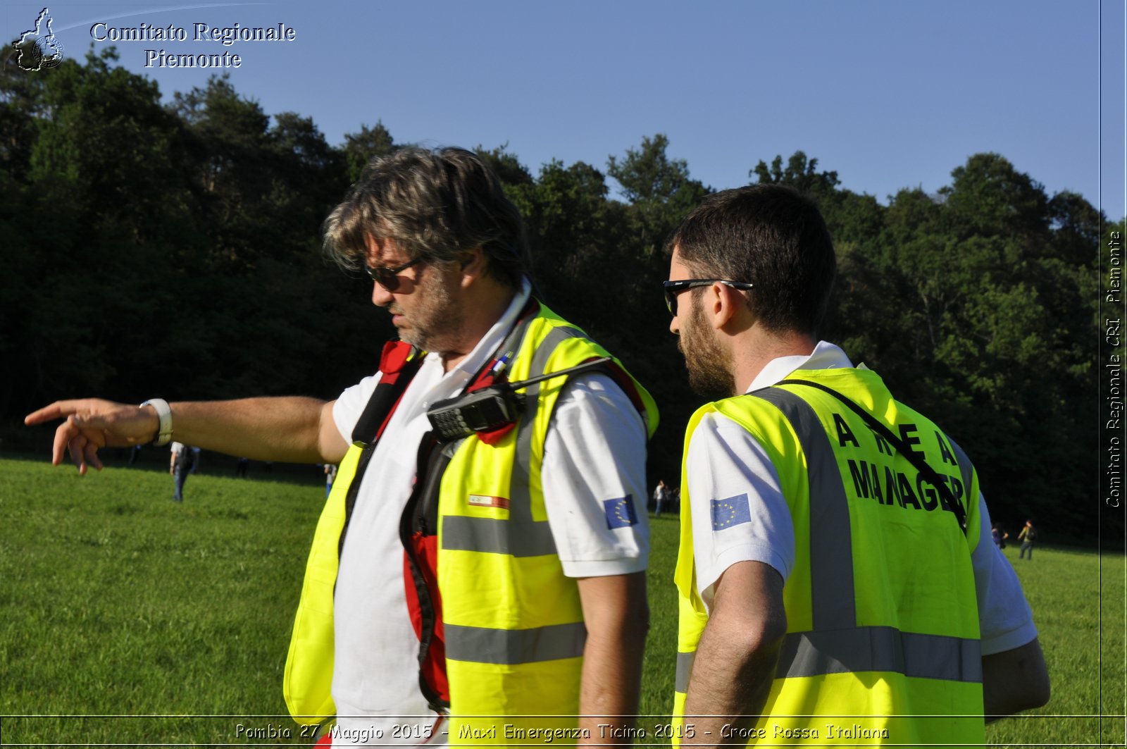 Pombia 27 Maggio 2015 - Maxi Emergenza Ticino 2015 - Croce Rossa Italiana- Comitato Regionale del Piemonte