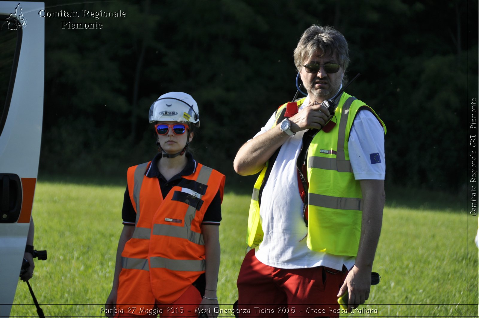 Pombia 27 Maggio 2015 - Maxi Emergenza Ticino 2015 - Croce Rossa Italiana- Comitato Regionale del Piemonte