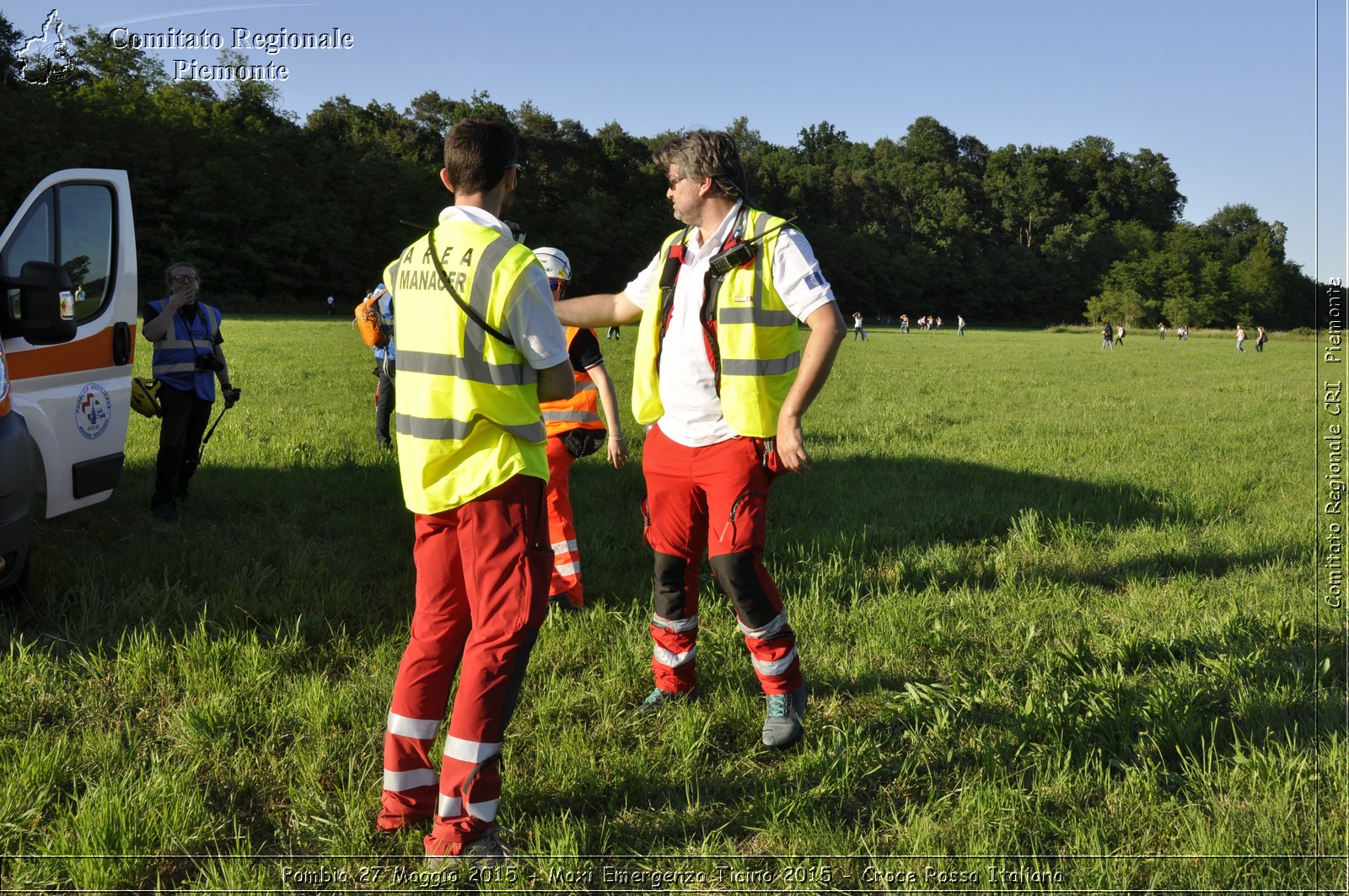 Pombia 27 Maggio 2015 - Maxi Emergenza Ticino 2015 - Croce Rossa Italiana- Comitato Regionale del Piemonte