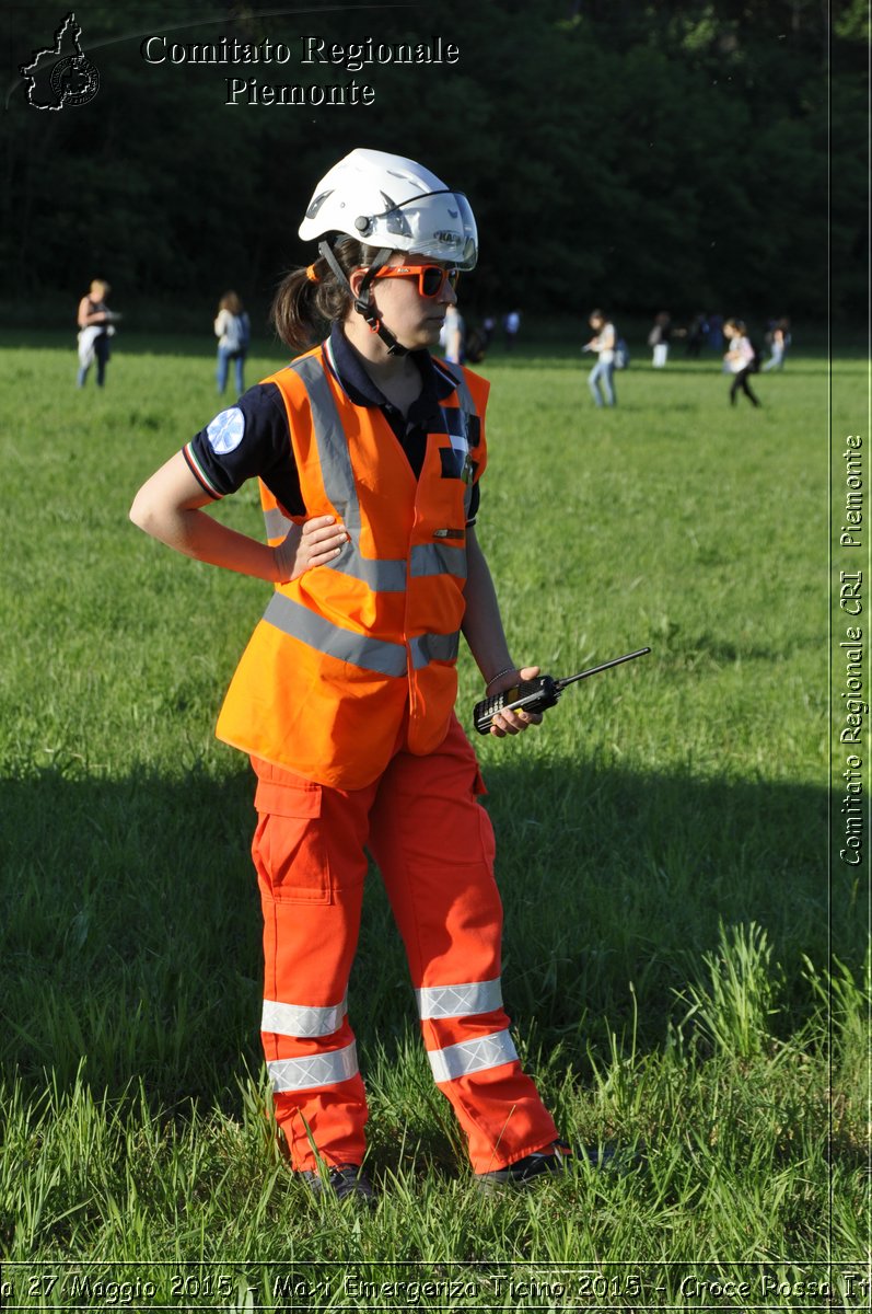 Pombia 27 Maggio 2015 - Maxi Emergenza Ticino 2015 - Croce Rossa Italiana- Comitato Regionale del Piemonte