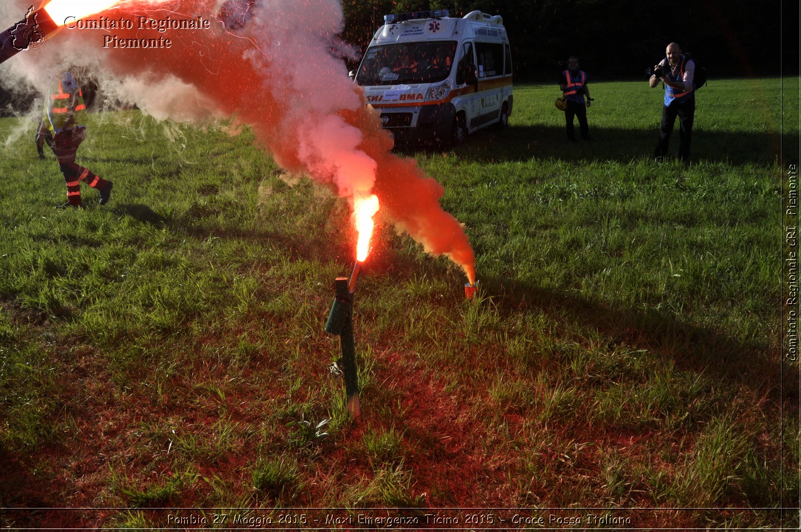 Pombia 27 Maggio 2015 - Maxi Emergenza Ticino 2015 - Croce Rossa Italiana- Comitato Regionale del Piemonte