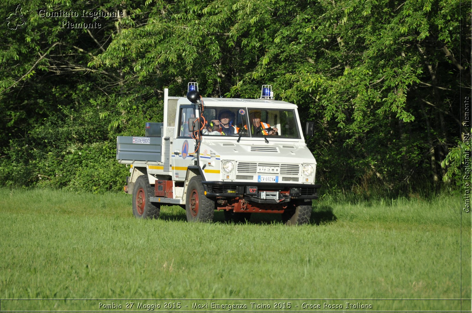 Pombia 27 Maggio 2015 - Maxi Emergenza Ticino 2015 - Croce Rossa Italiana- Comitato Regionale del Piemonte