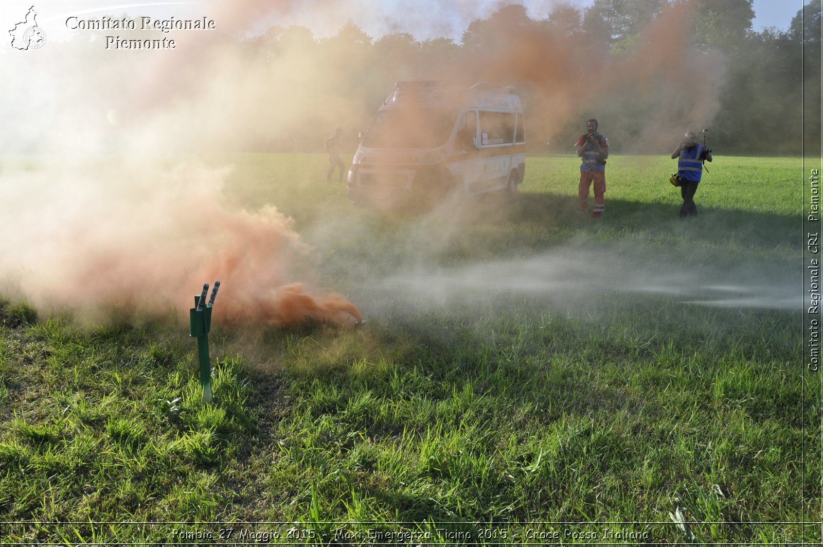 Pombia 27 Maggio 2015 - Maxi Emergenza Ticino 2015 - Croce Rossa Italiana- Comitato Regionale del Piemonte