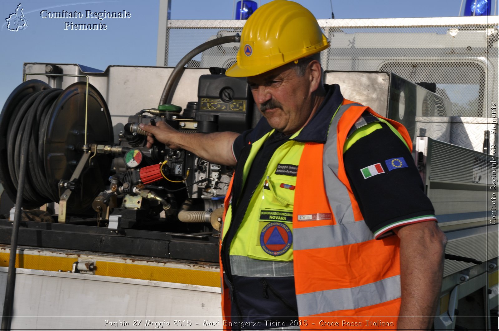 Pombia 27 Maggio 2015 - Maxi Emergenza Ticino 2015 - Croce Rossa Italiana- Comitato Regionale del Piemonte