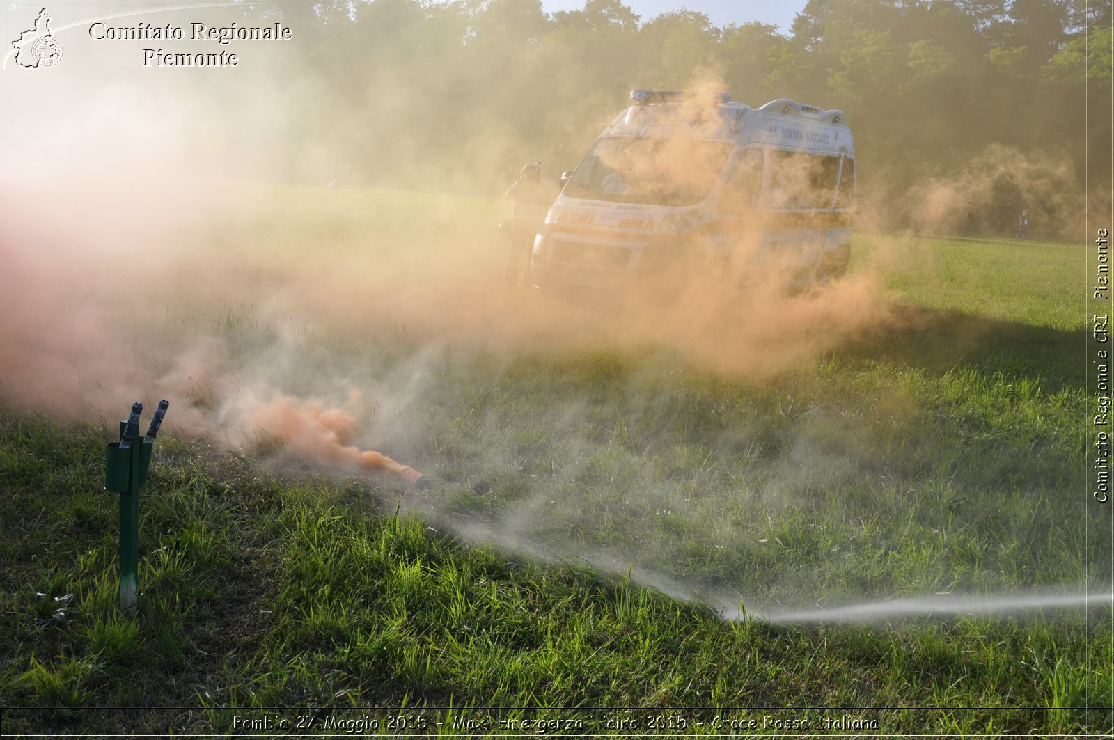 Pombia 27 Maggio 2015 - Maxi Emergenza Ticino 2015 - Croce Rossa Italiana- Comitato Regionale del Piemonte