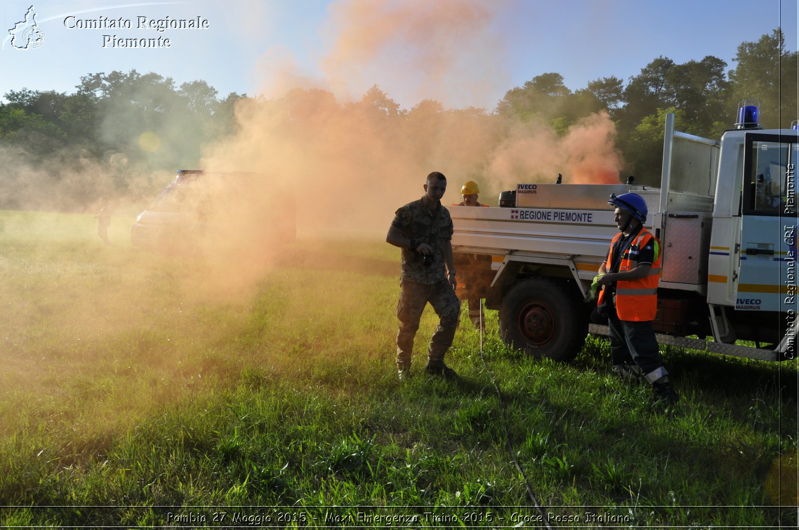 Pombia 27 Maggio 2015 - Maxi Emergenza Ticino 2015 - Croce Rossa Italiana- Comitato Regionale del Piemonte