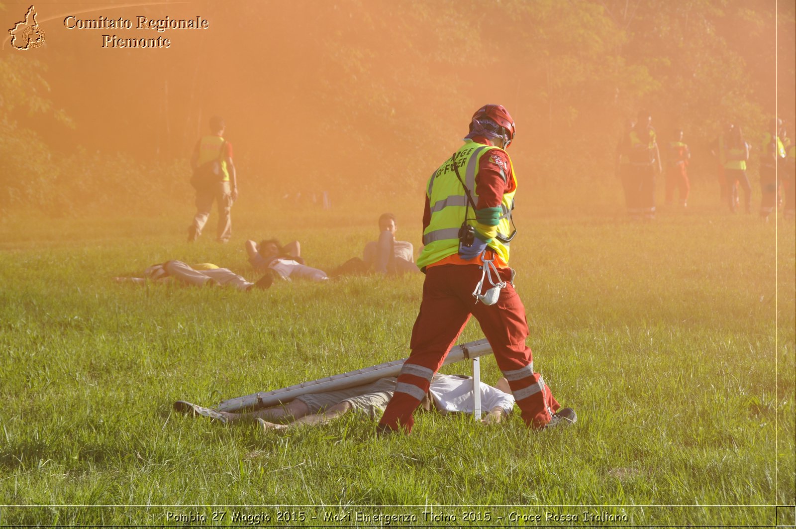 Pombia 27 Maggio 2015 - Maxi Emergenza Ticino 2015 - Croce Rossa Italiana- Comitato Regionale del Piemonte