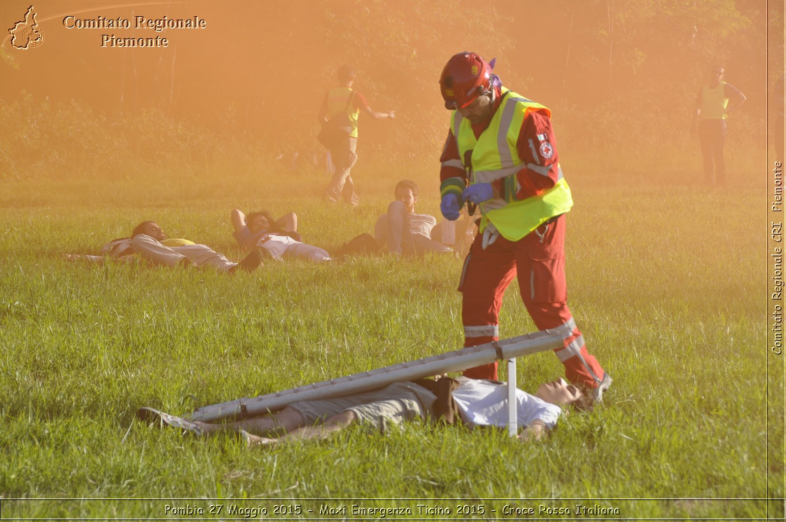 Pombia 27 Maggio 2015 - Maxi Emergenza Ticino 2015 - Croce Rossa Italiana- Comitato Regionale del Piemonte