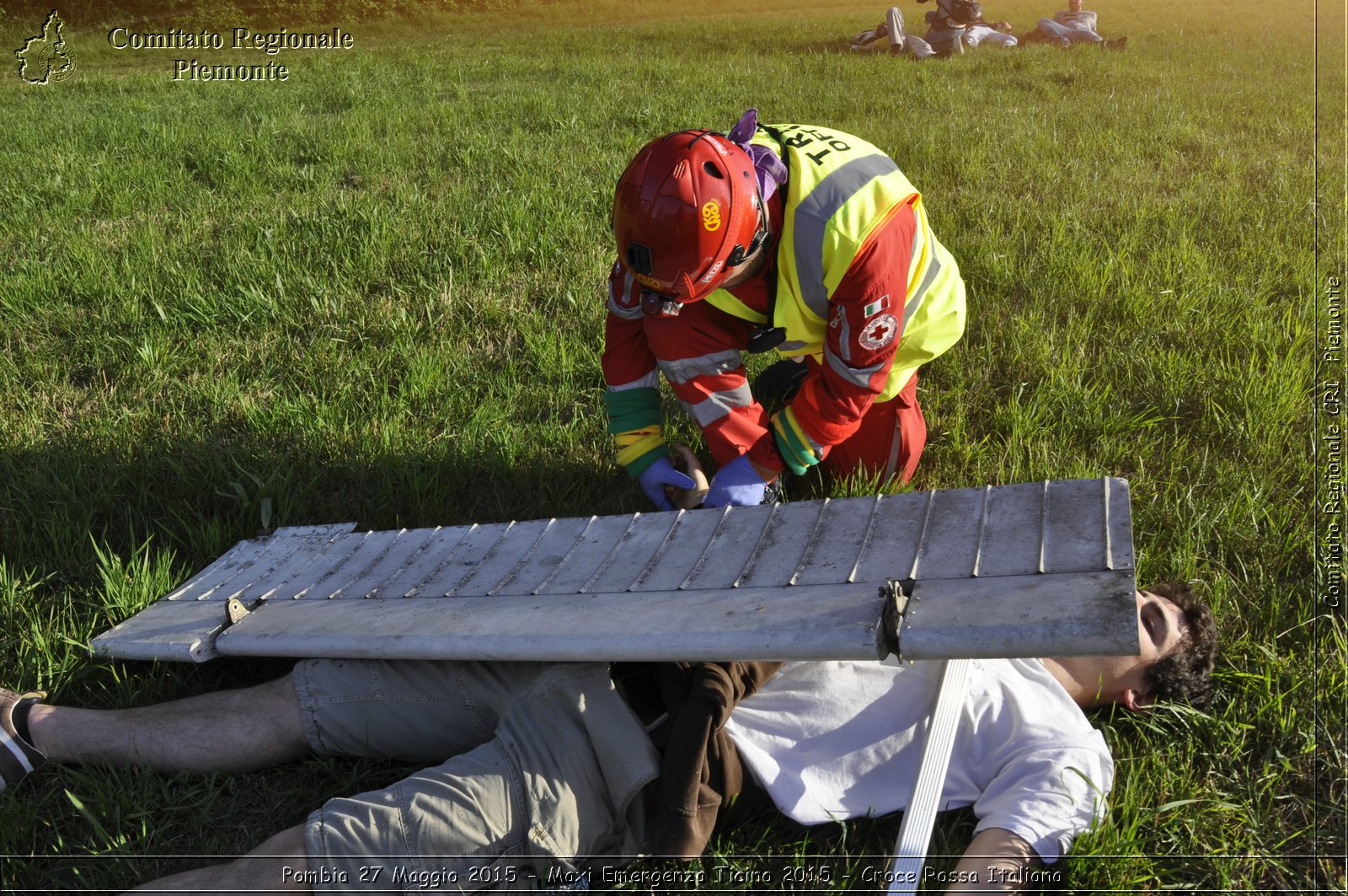 Pombia 27 Maggio 2015 - Maxi Emergenza Ticino 2015 - Croce Rossa Italiana- Comitato Regionale del Piemonte