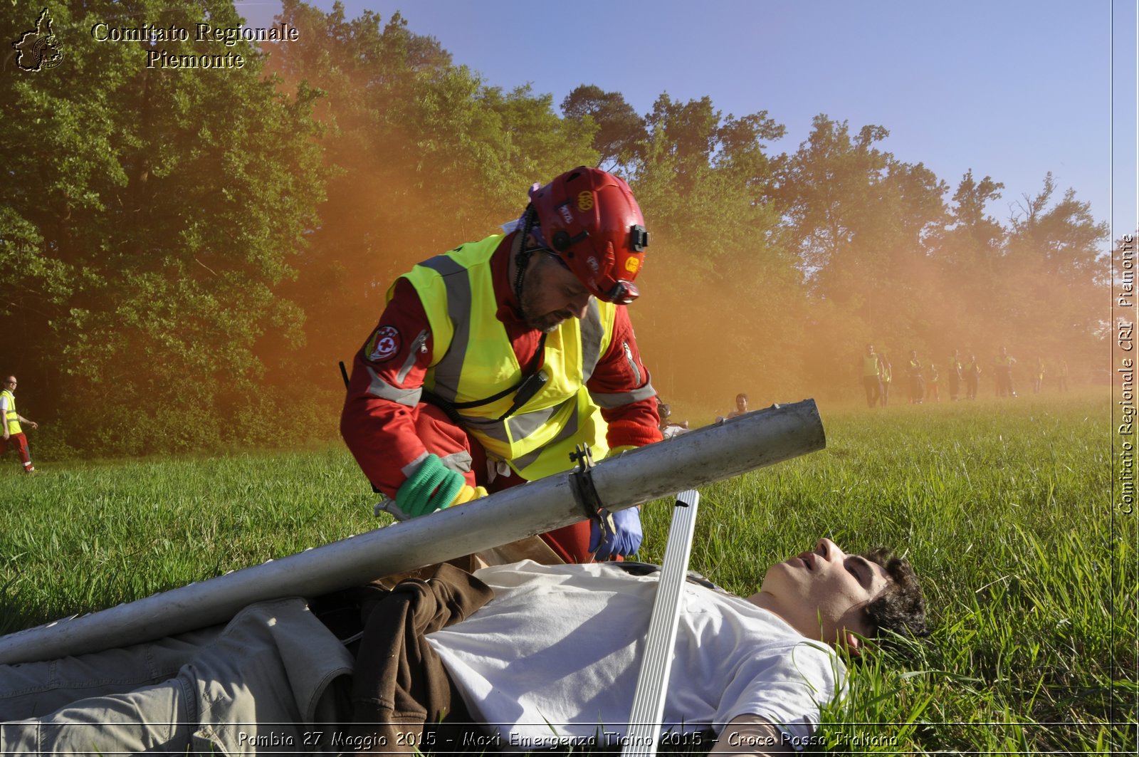 Pombia 27 Maggio 2015 - Maxi Emergenza Ticino 2015 - Croce Rossa Italiana- Comitato Regionale del Piemonte