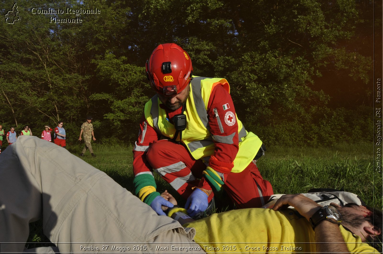 Pombia 27 Maggio 2015 - Maxi Emergenza Ticino 2015 - Croce Rossa Italiana- Comitato Regionale del Piemonte