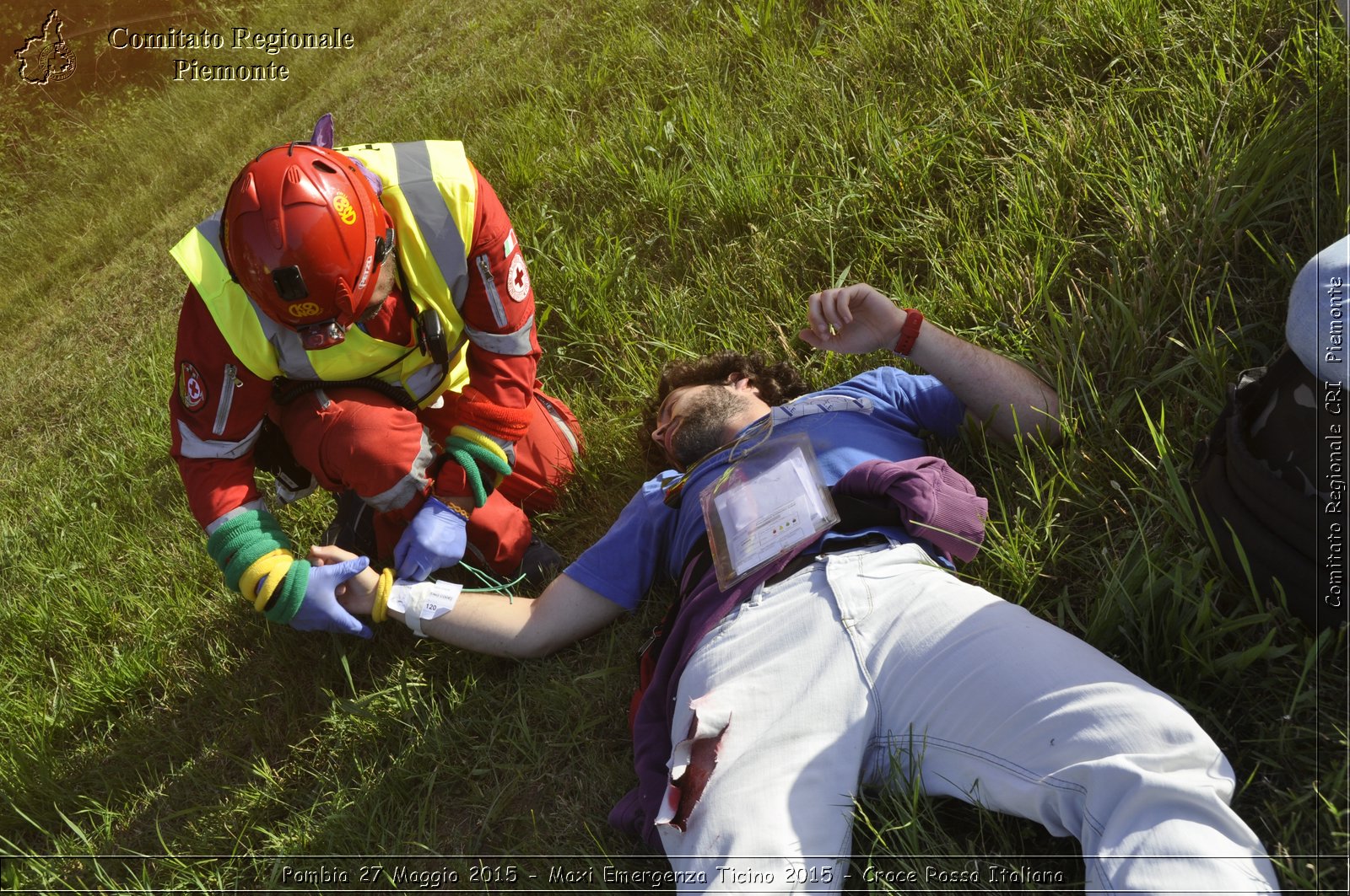 Pombia 27 Maggio 2015 - Maxi Emergenza Ticino 2015 - Croce Rossa Italiana- Comitato Regionale del Piemonte