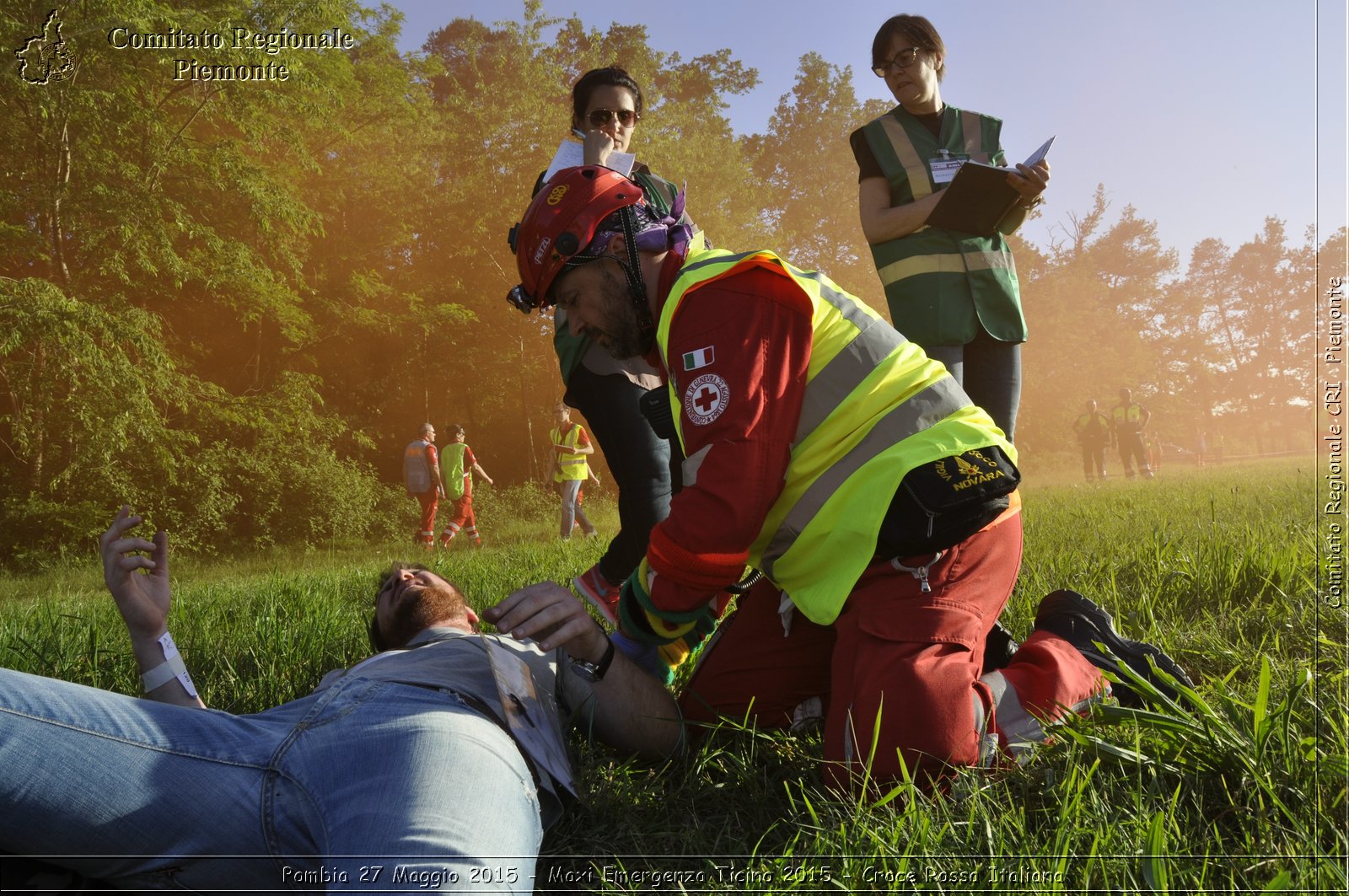 Pombia 27 Maggio 2015 - Maxi Emergenza Ticino 2015 - Croce Rossa Italiana- Comitato Regionale del Piemonte