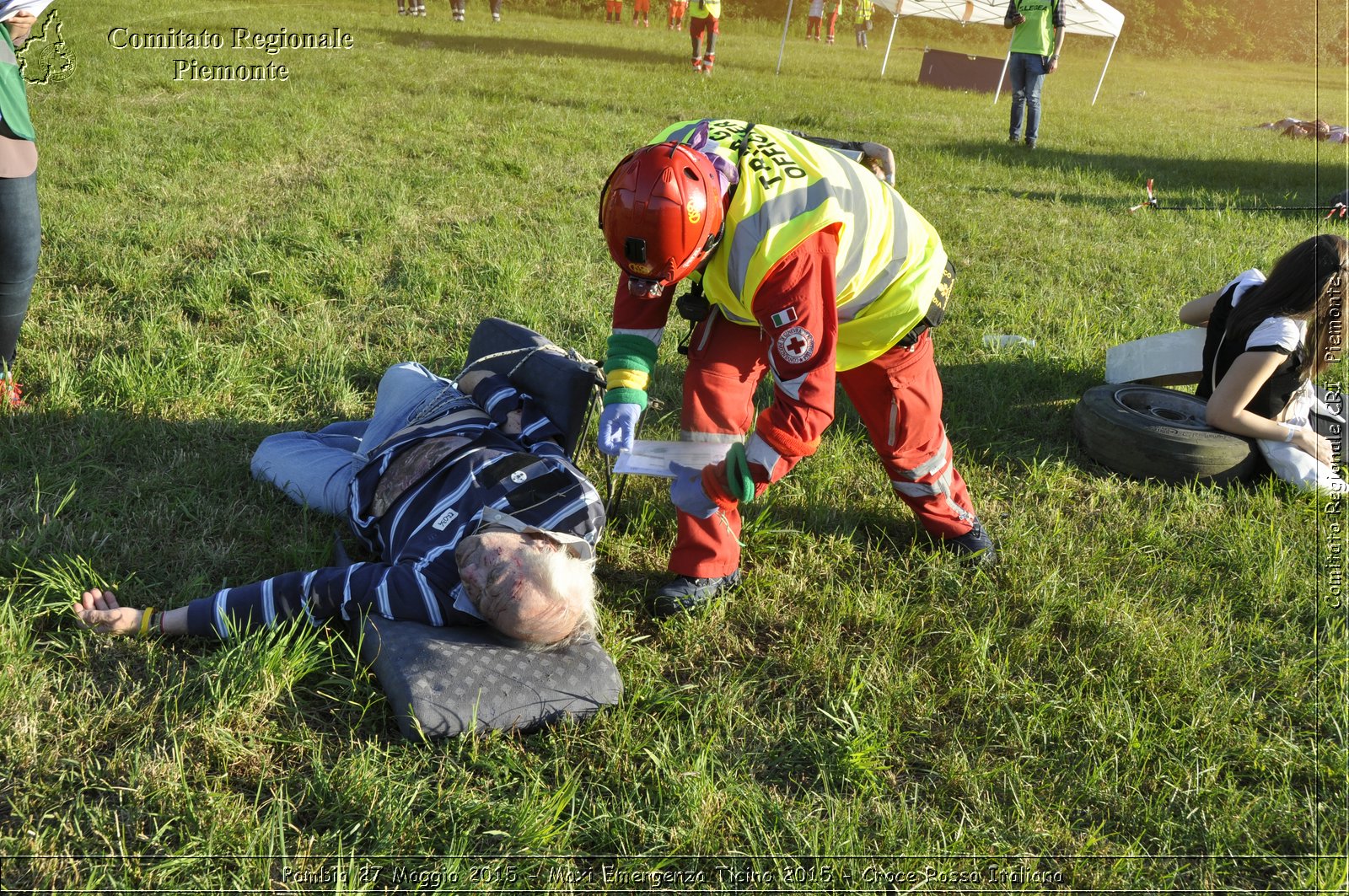 Pombia 27 Maggio 2015 - Maxi Emergenza Ticino 2015 - Croce Rossa Italiana- Comitato Regionale del Piemonte